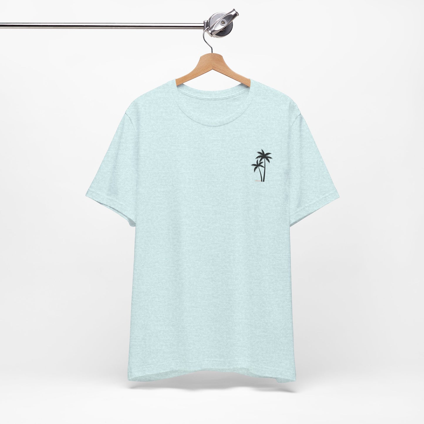 Summer, Palm Tree - Unisex Jersey Short Sleeve Tee - 13317