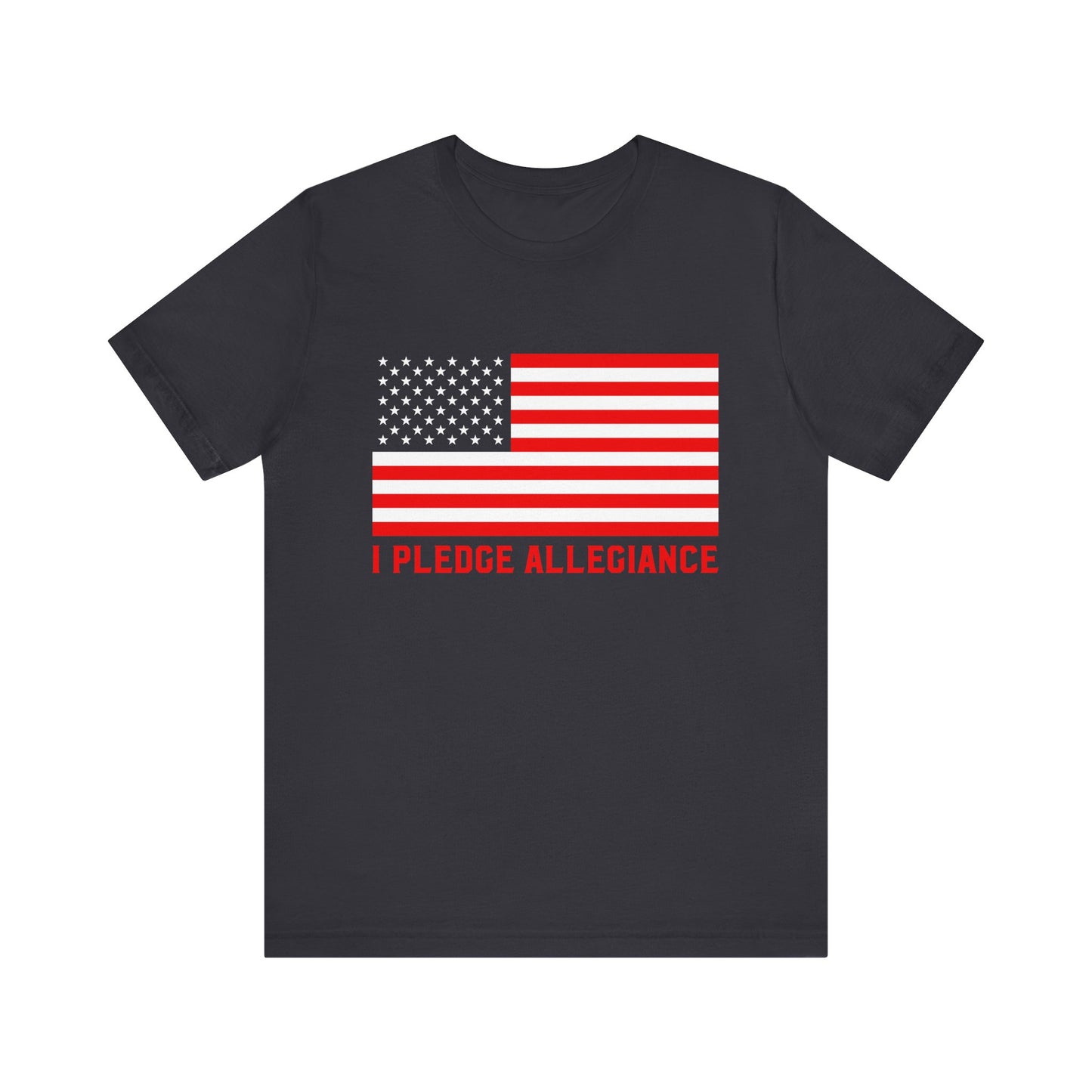 Patriotic Pledge Tee, Unisex T-Shirt for Celebrating Freedom, Independence Day Shirt Gift for Patriots - 13697