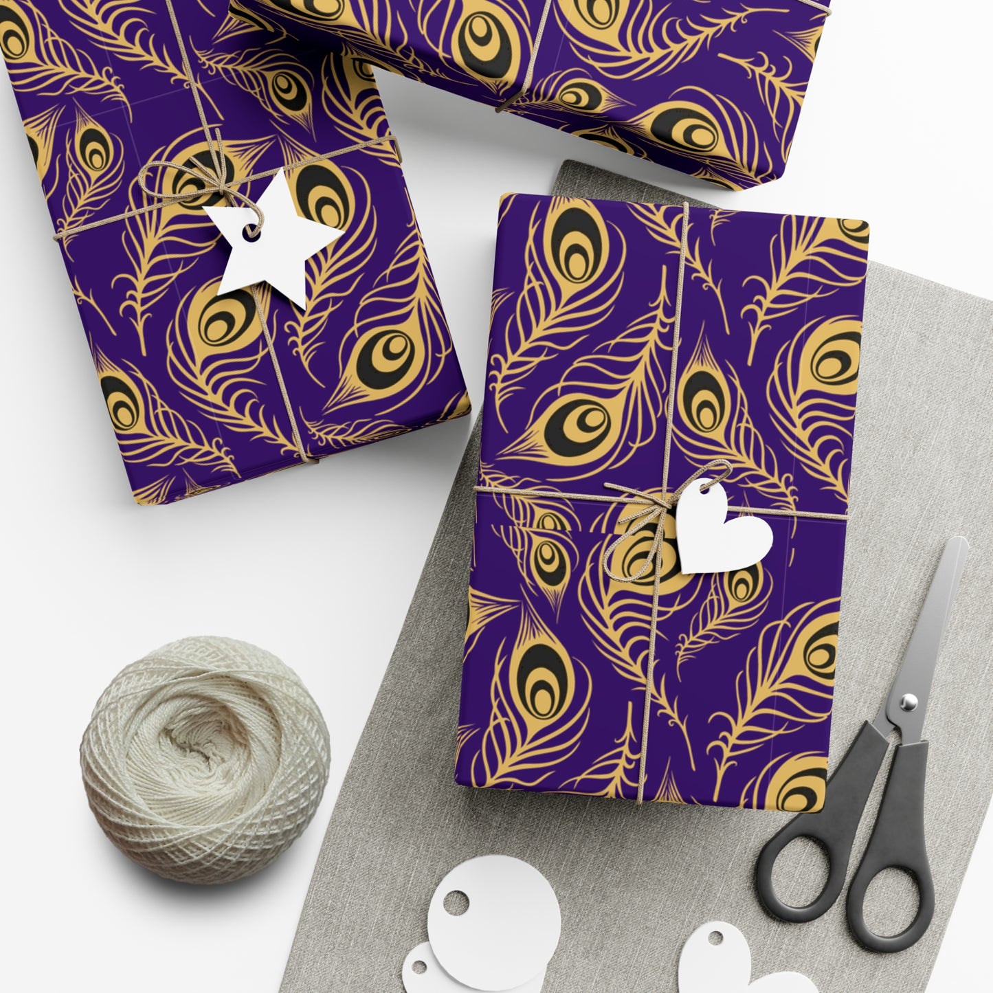 Vintage, Purple - Gift Wrap Papers - 10212