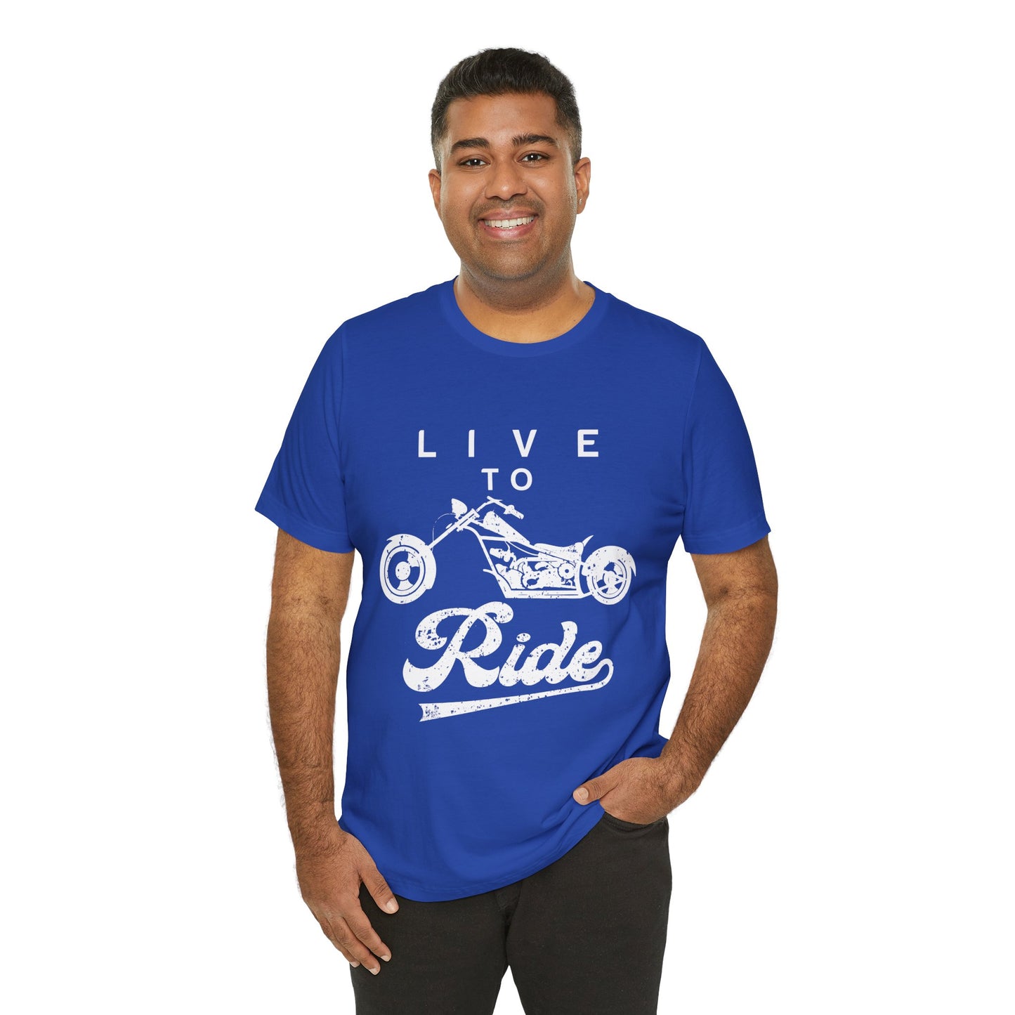 Live To Ride - Unisex Jersey Short Sleeve Tee