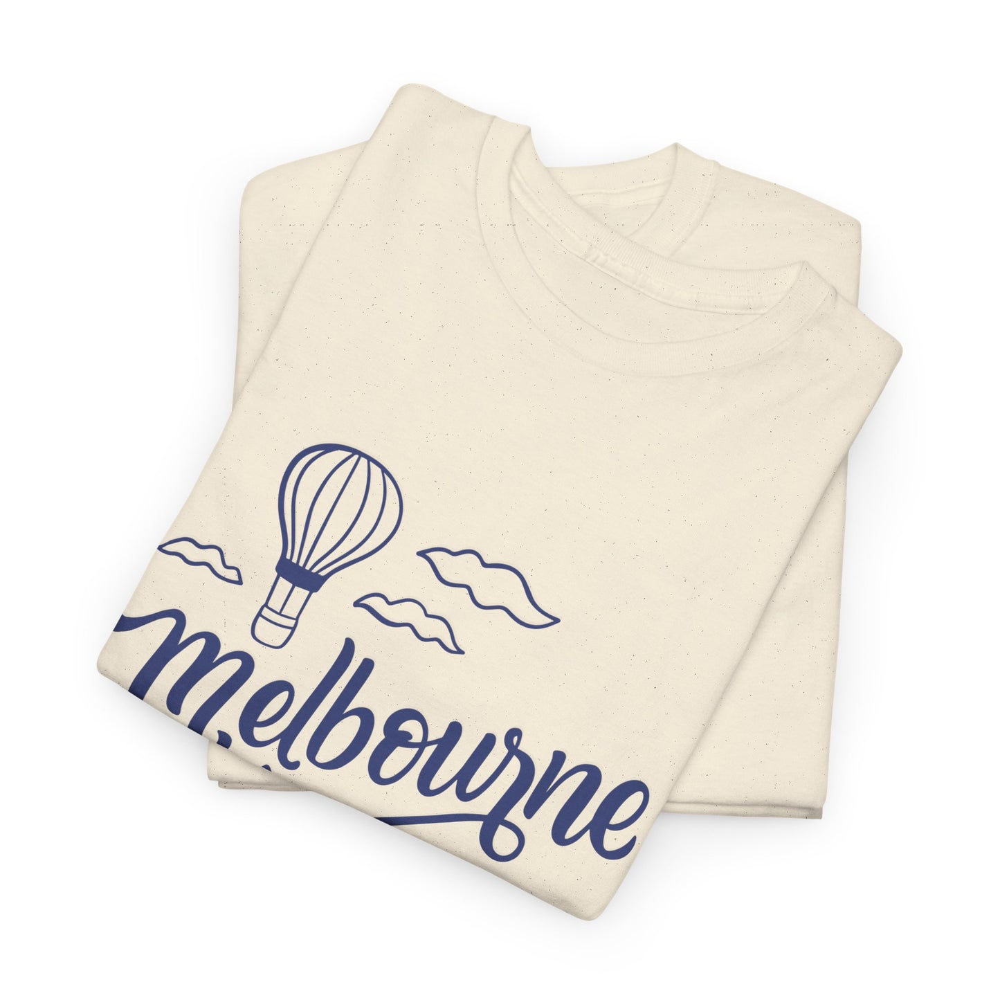 Melbourne Hot Air Balloon Unisex Heavy Cotton Tee - 12142