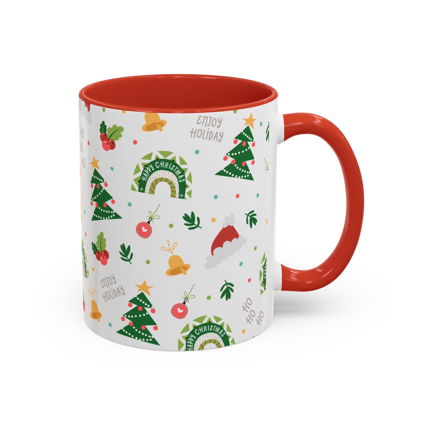 Hohoho, Merry Christmas - Accent Coffee Mug (11, 15oz) - 11242