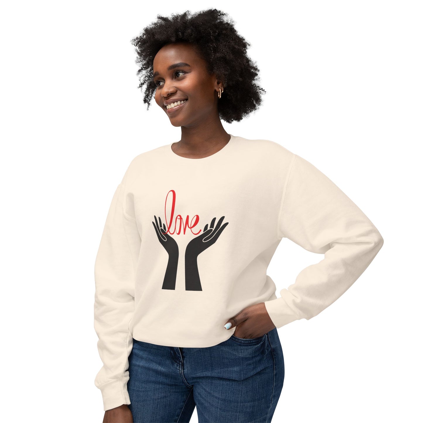 Love - Unisex Lightweight Crewneck Sweatshirt - 11348