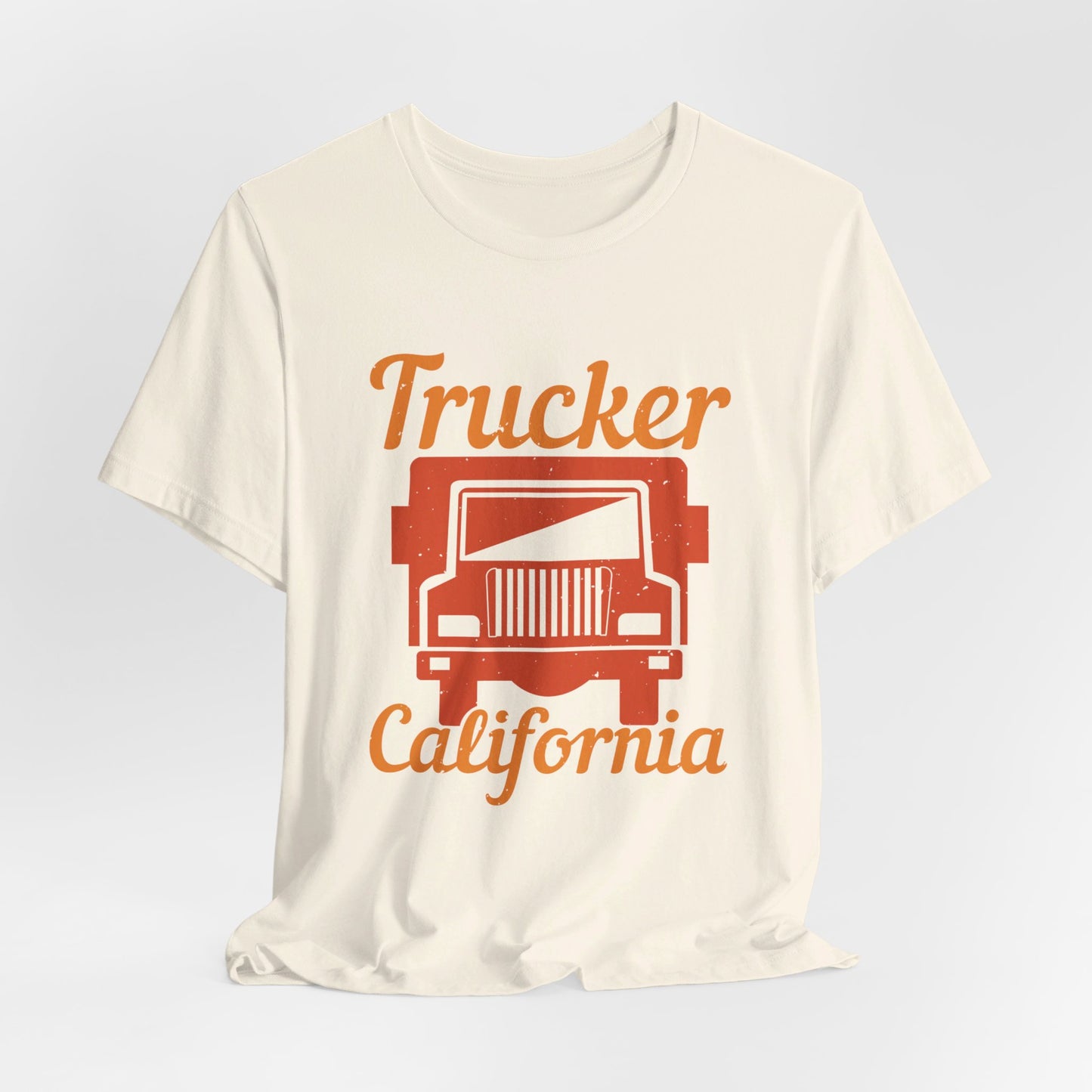 Trucker California - Unisex Jersey Short Sleeve Tee