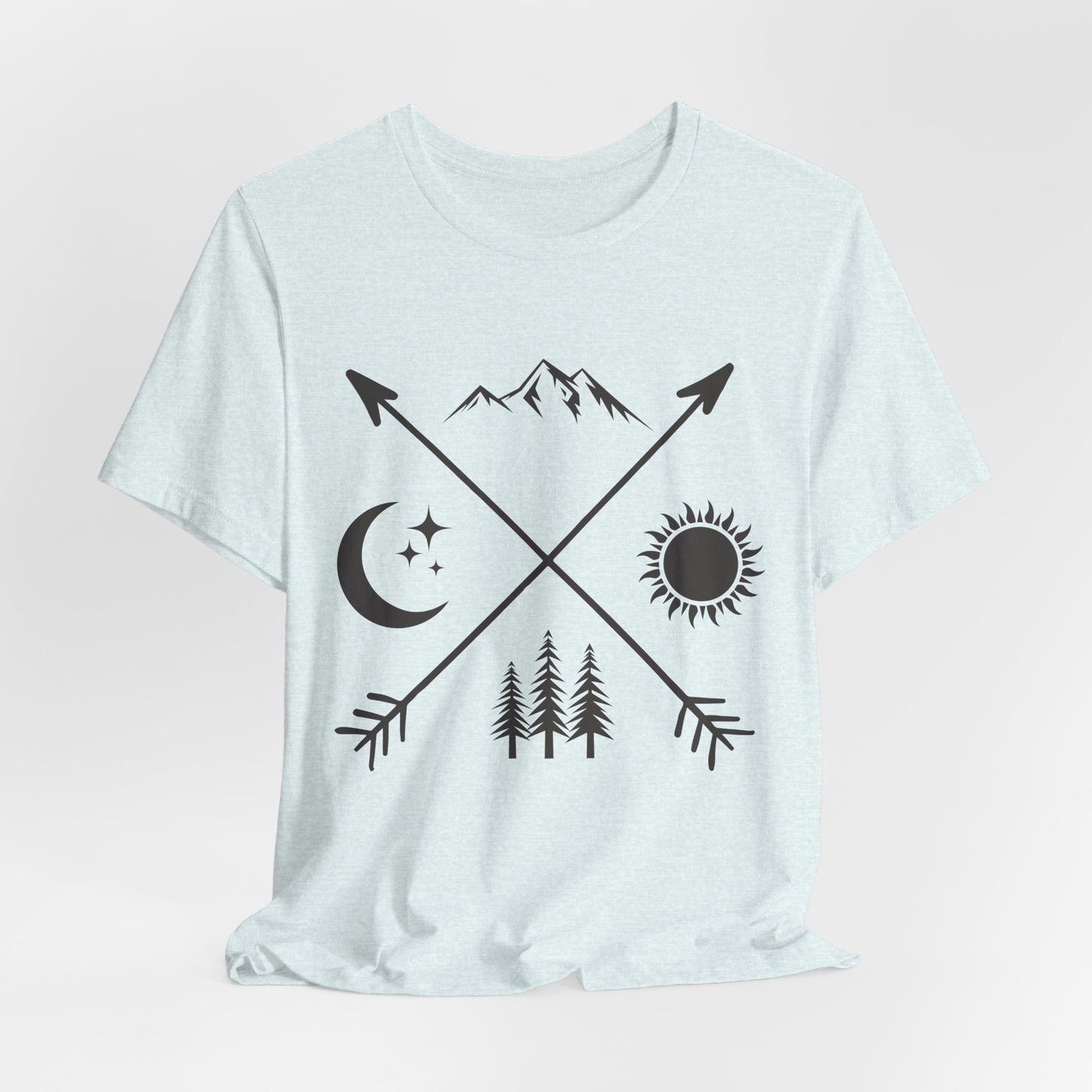 Camping & Outdoor - Unisex Jersey Short Sleeve Tee - 12628