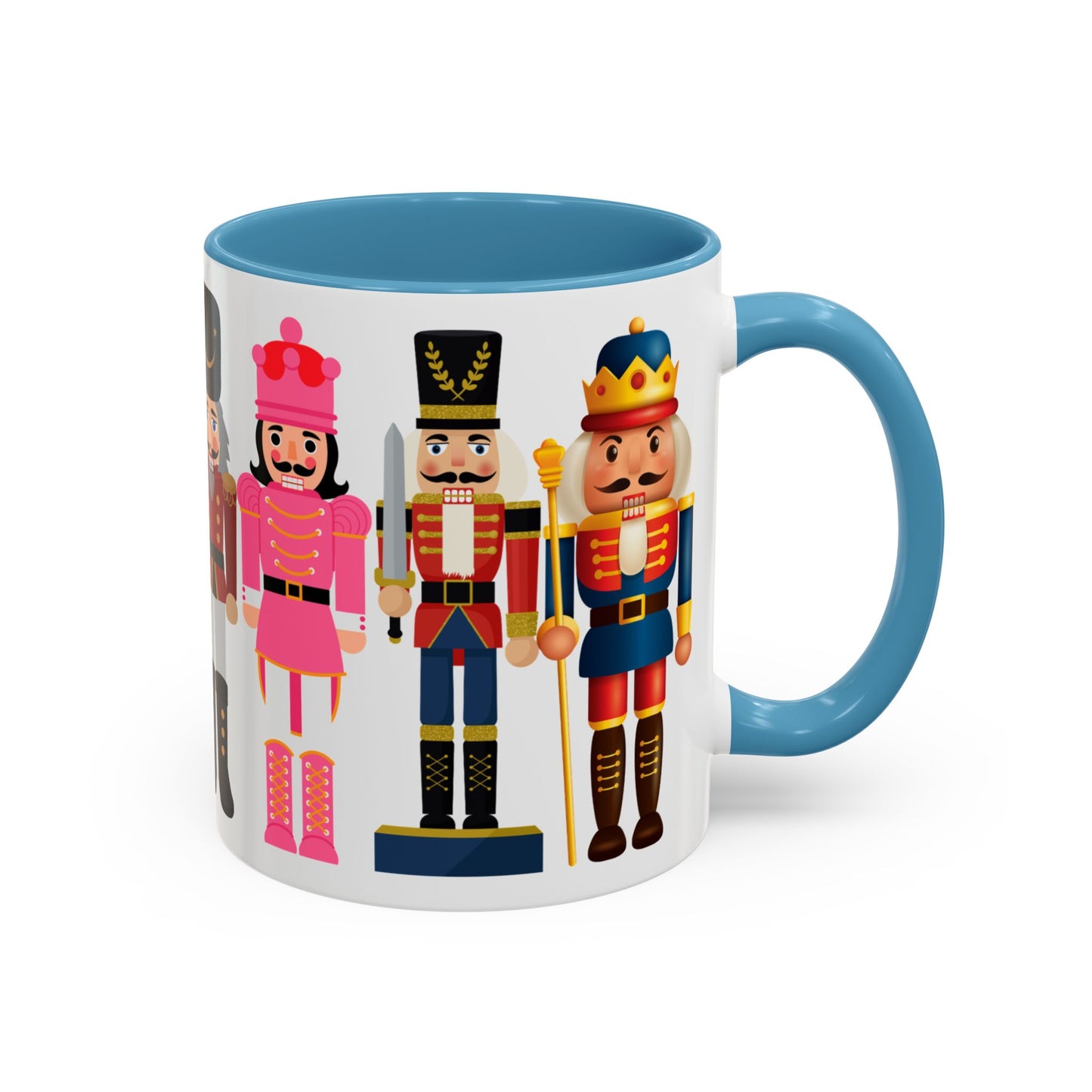 Christmas Nutcrackers - Accent Coffee Mug (11, 15oz) - 10361