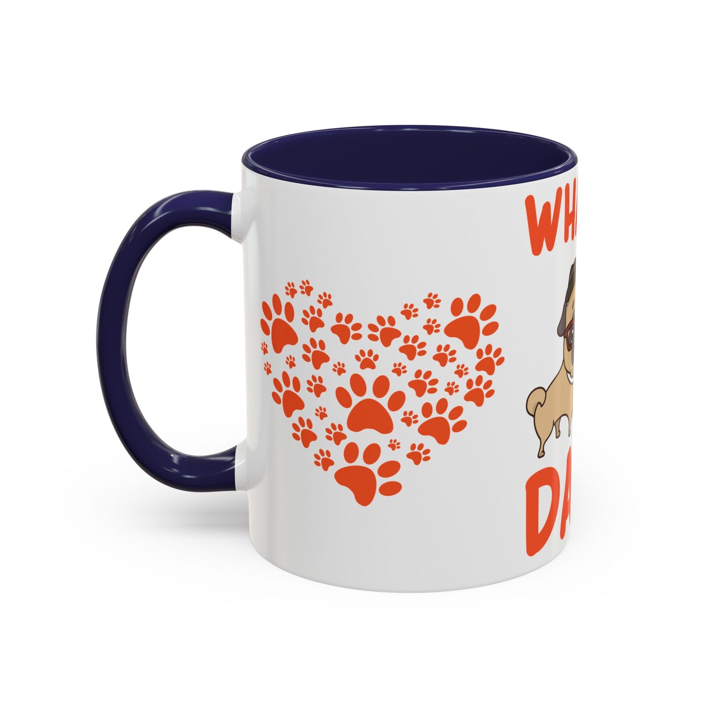 What up, Dawg - Accent Coffee Mug (11, 15oz)