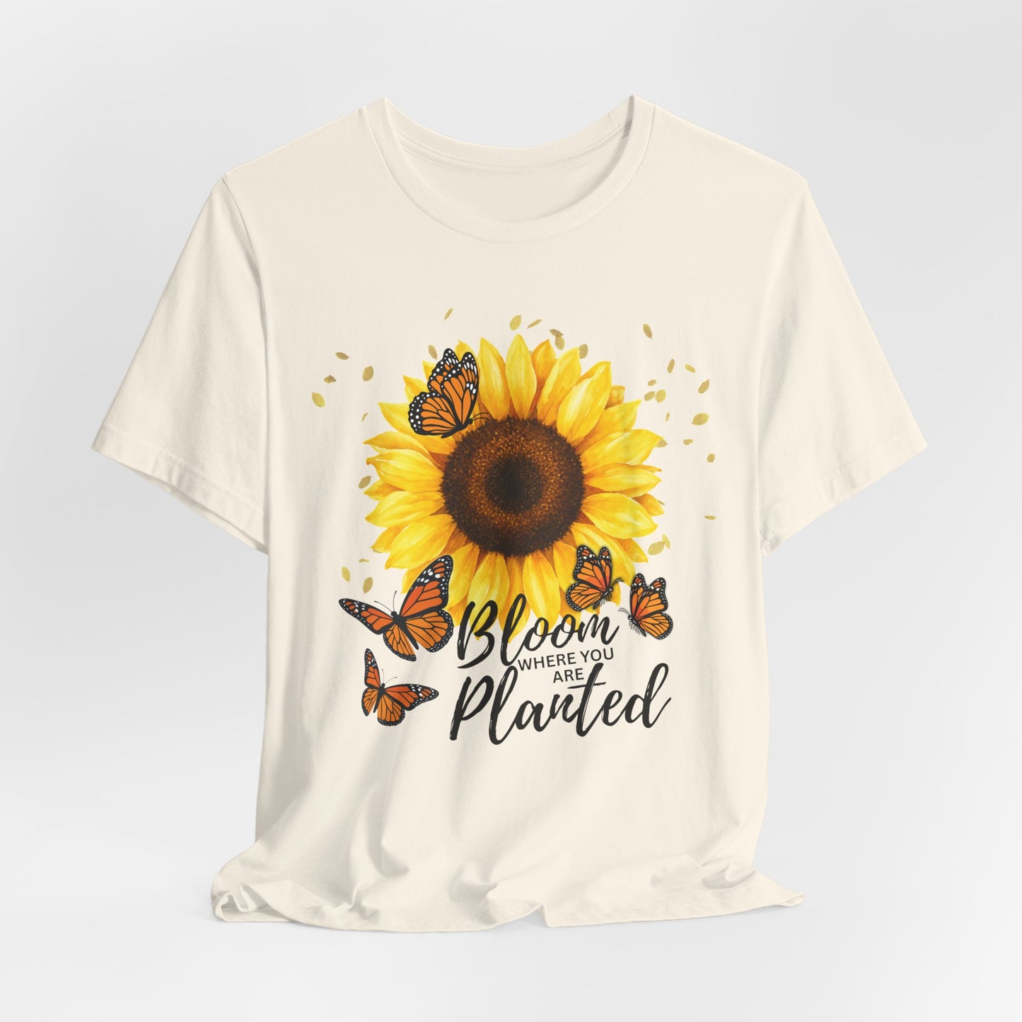 Sunflower Bloom Where You Are Planted Tee - 14920