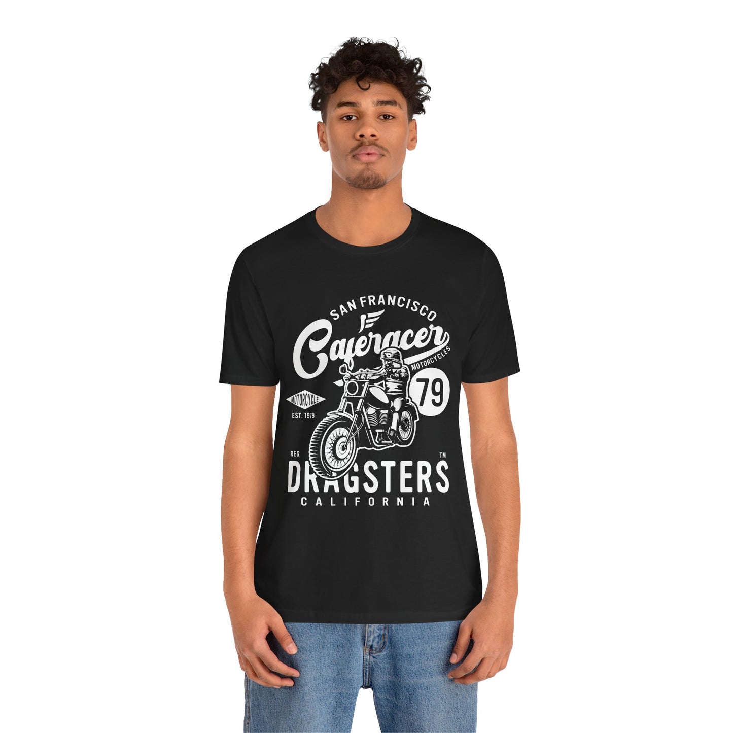 San Francesco Caferacer - Unisex Jersey Short Sleeve Tee - 13374