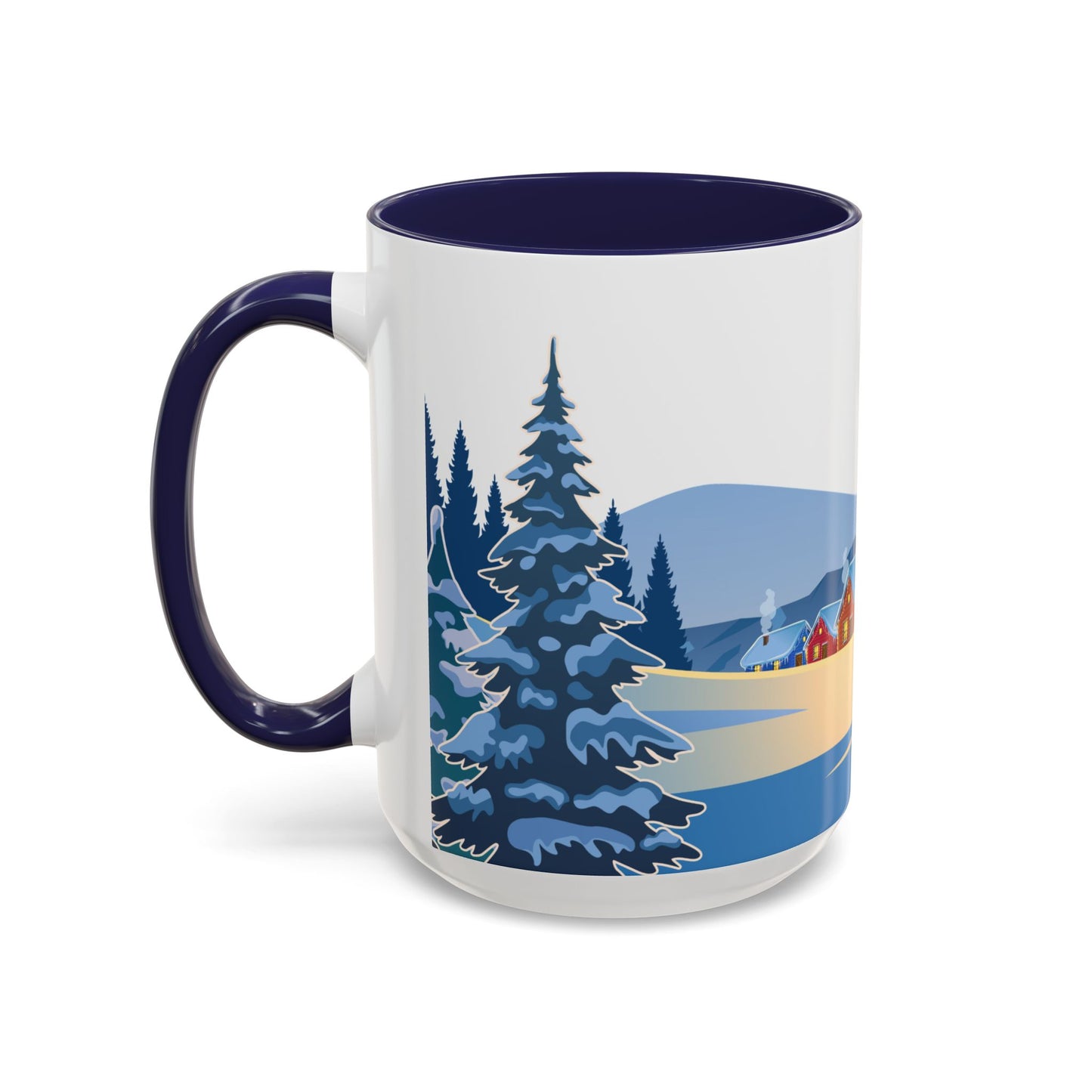 Winter Day - Accent Coffee Mug (11, 15oz) - 10440