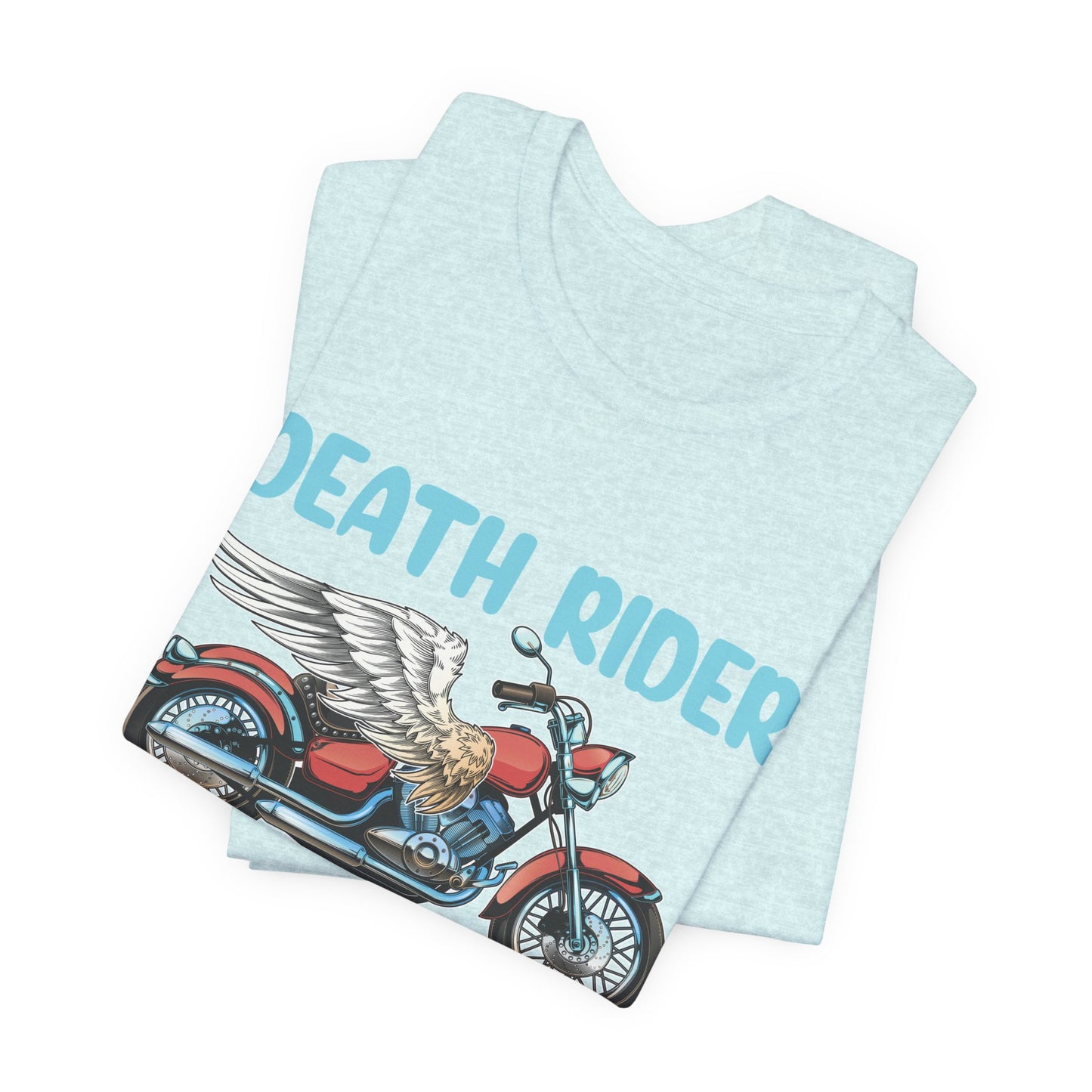 Death Rider, Live Fast and Ride  - Unisex Jersey Short Sleeve Tee - 13595