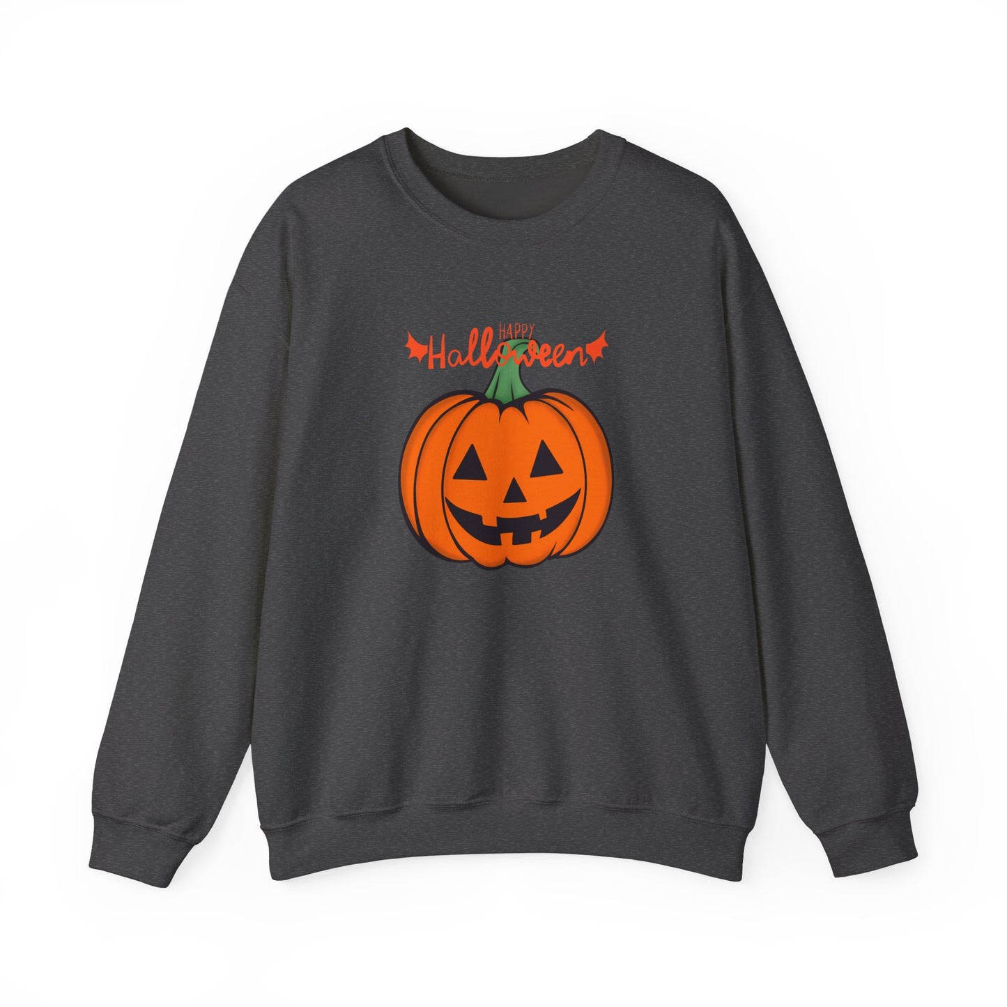 Happy Halloween, Big Pumpkin - Unisex Heavy Blend™ Crewneck Sweatshirt