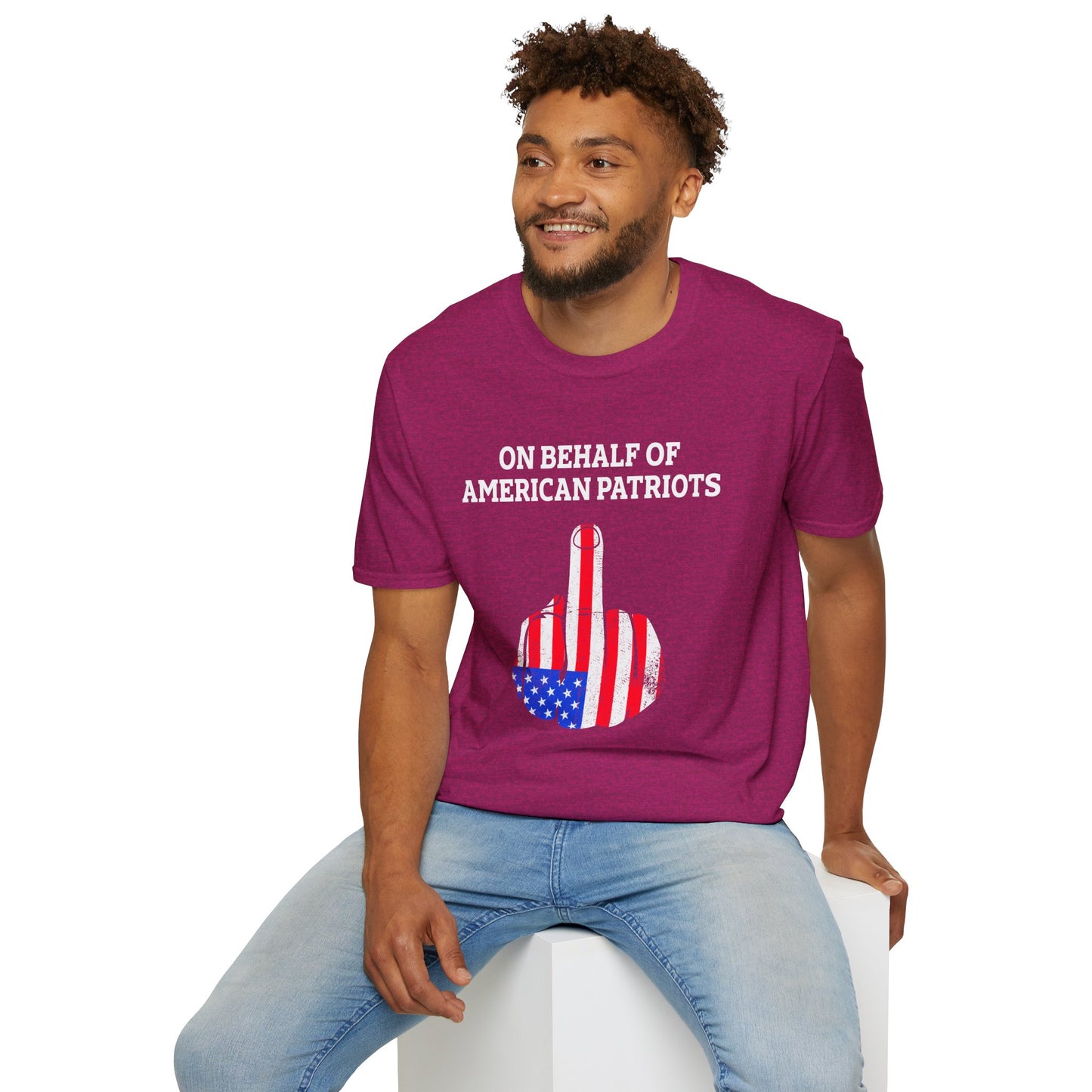 Patriotic Graphic Tee, Funny T-Shirt for Freedom Lovers, Gift for Veterans, Independence Day Wear, Casual Everyday Style - 13653