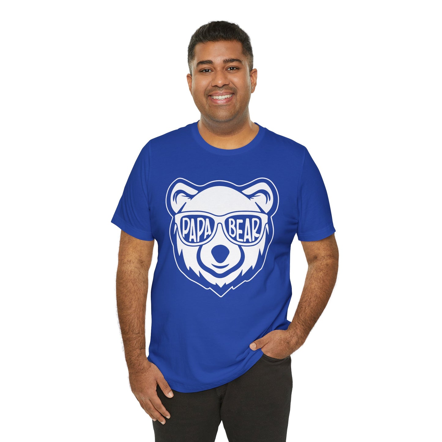 Papa Bear - Unisex Jersey Short Sleeve Tee