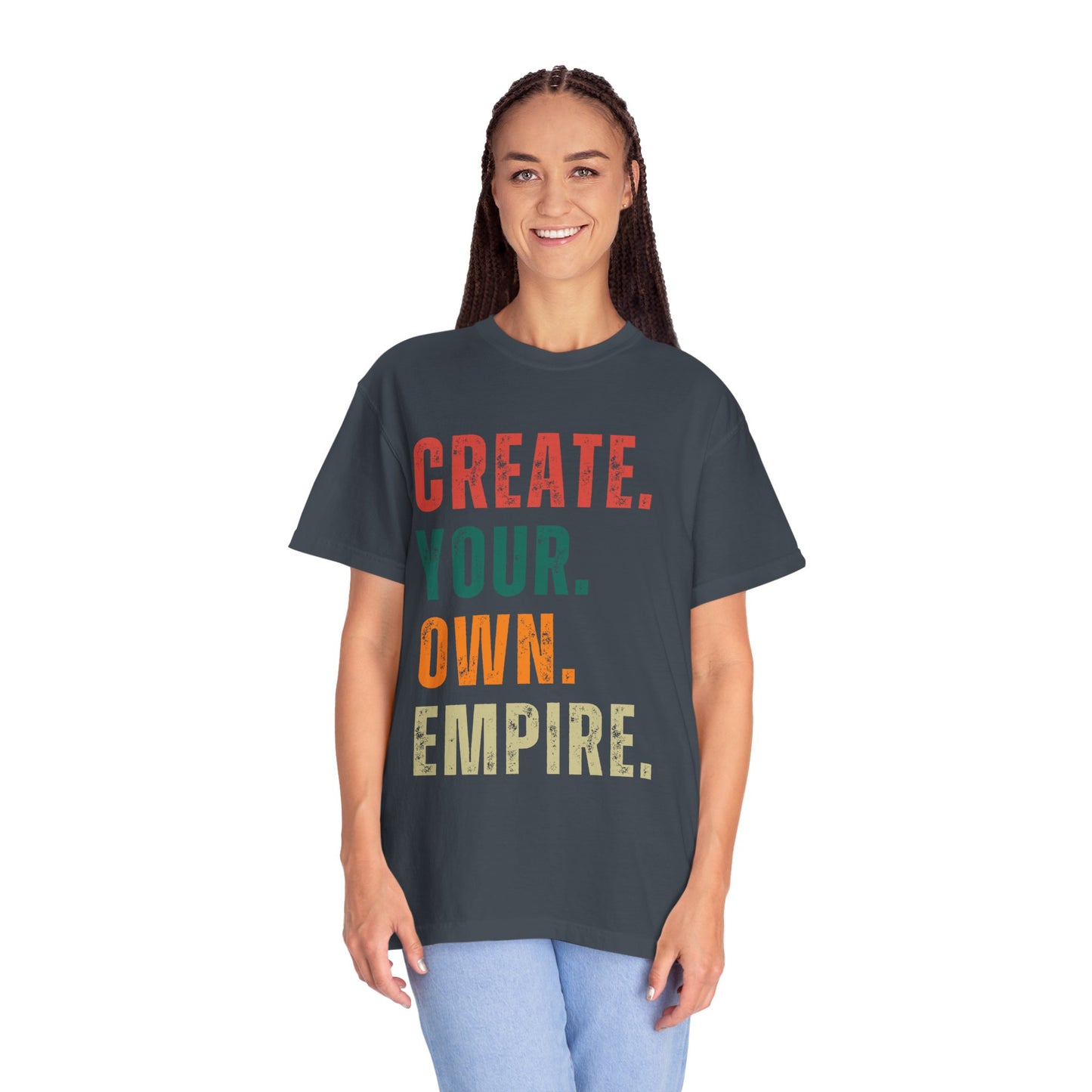 Unisex Garment-Dyed T-shirt for Social Influencers