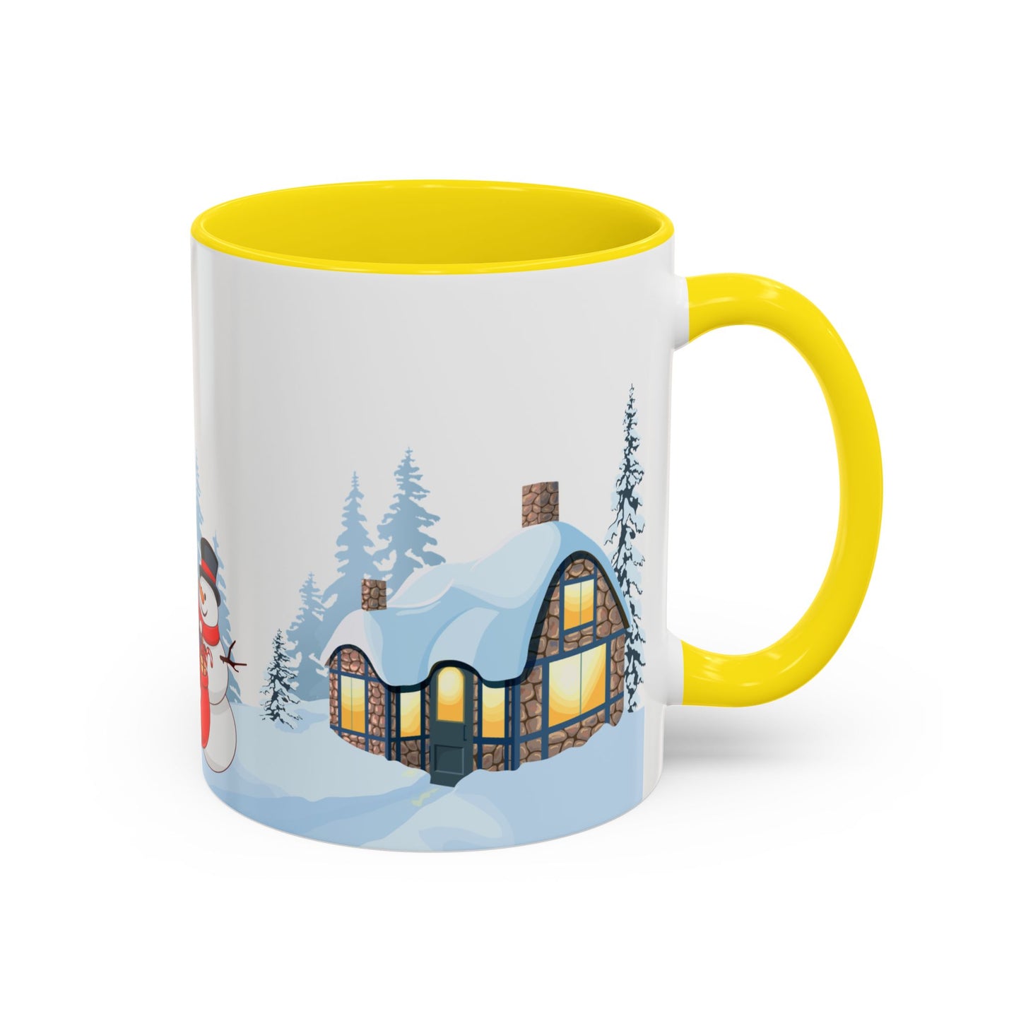 Outdoor Christmas Party - Accent Coffee Mug (11, 15oz) - 10454