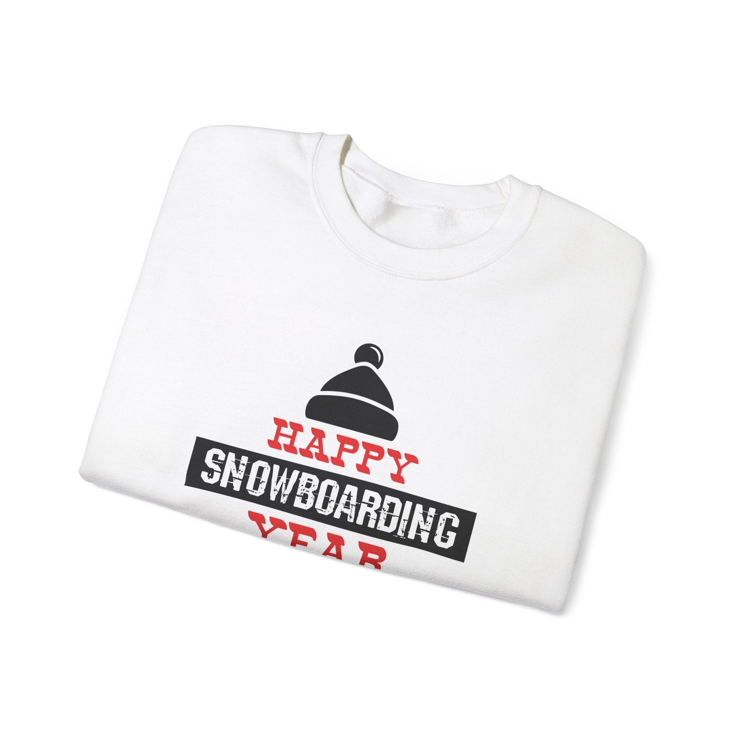 Happy Snowboarding Year - Unisex Heavy Blend™ Crewneck Sweatshirt