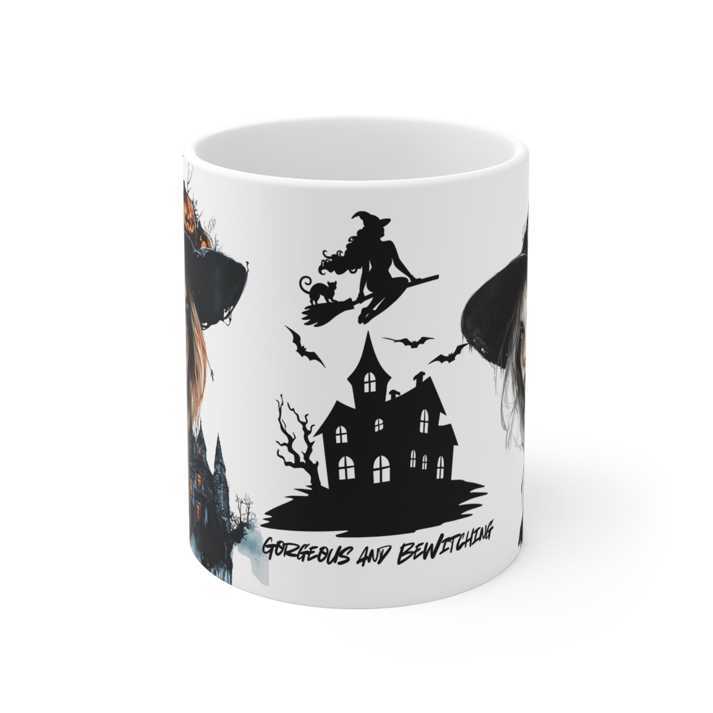 Halloween, Gorgeous & Bewitching - Mug 11oz