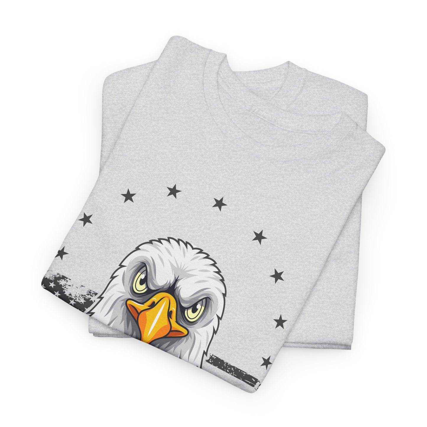 Proud to Be American Tee, Patriotic T-Shirt, USA Pride Shirt, Eagle Graphic Tee, Independence Day Gift, 4th of July Apparel - 13785