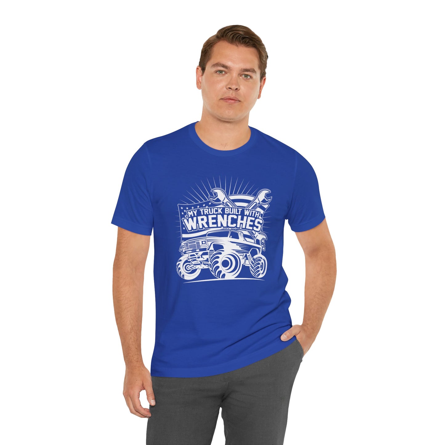 My Truck Built With Wrenches - Unisex Jersey Short Sleeve Tee - 12606