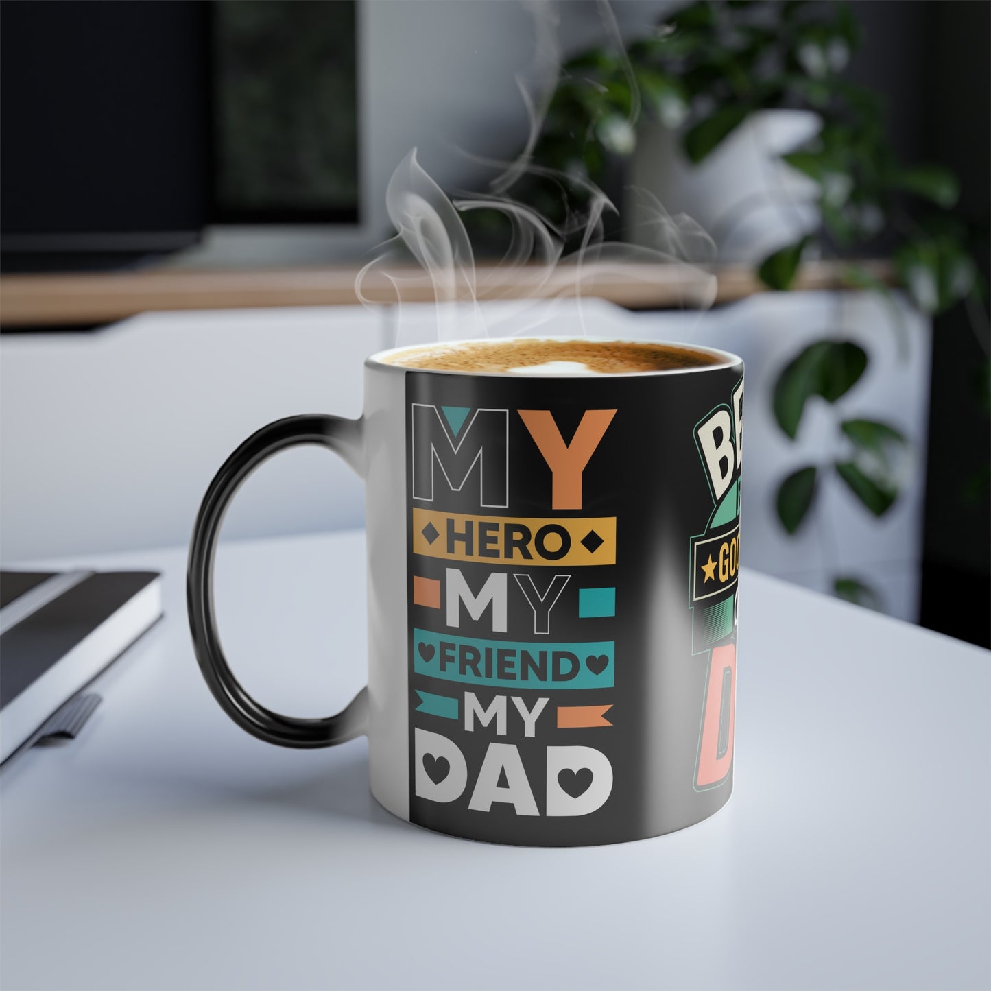 Behind Every Good Kid Is A Great Dad - Color Morphing Mug, 11oz