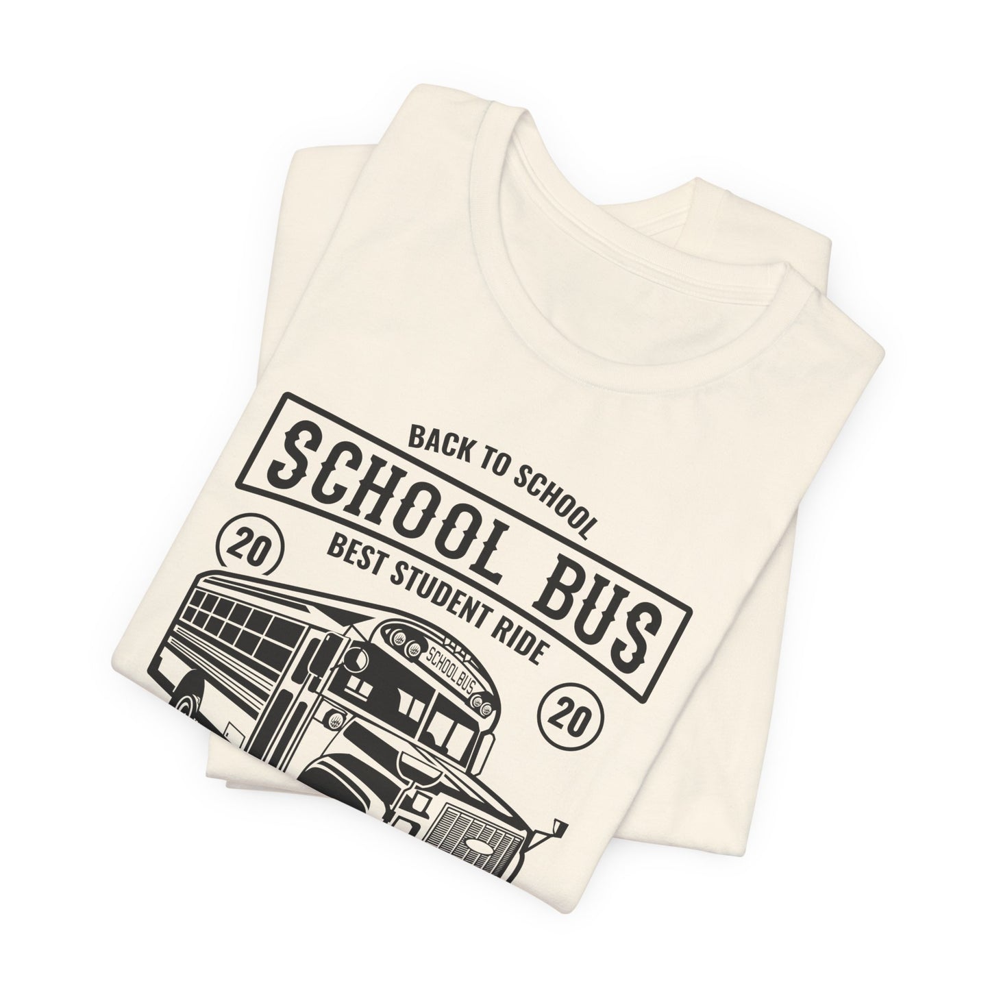 School Bus, Best Student Ride - Unisex Jersey Short Sleeve Tee - 12696