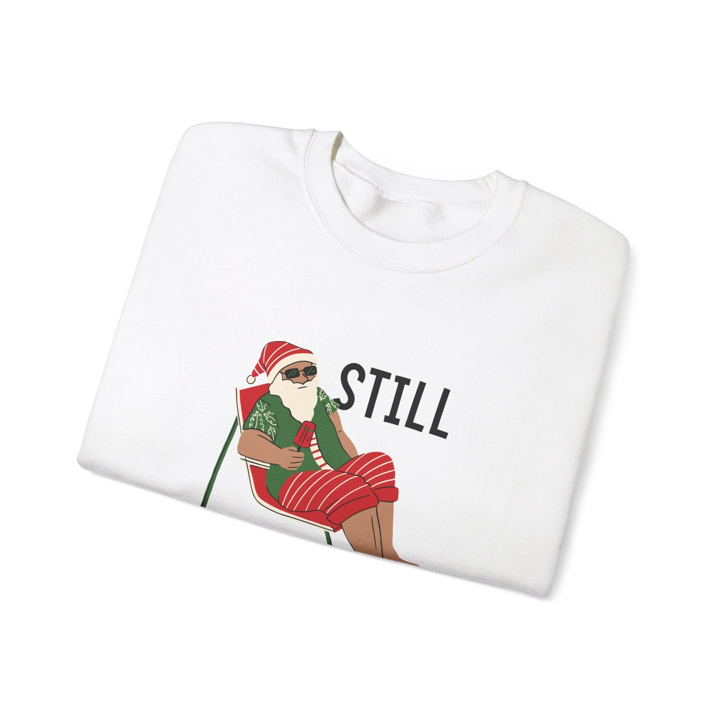 Santa, Still Believing - Unisex Heavy Blend™ Crewneck Sweatshirt