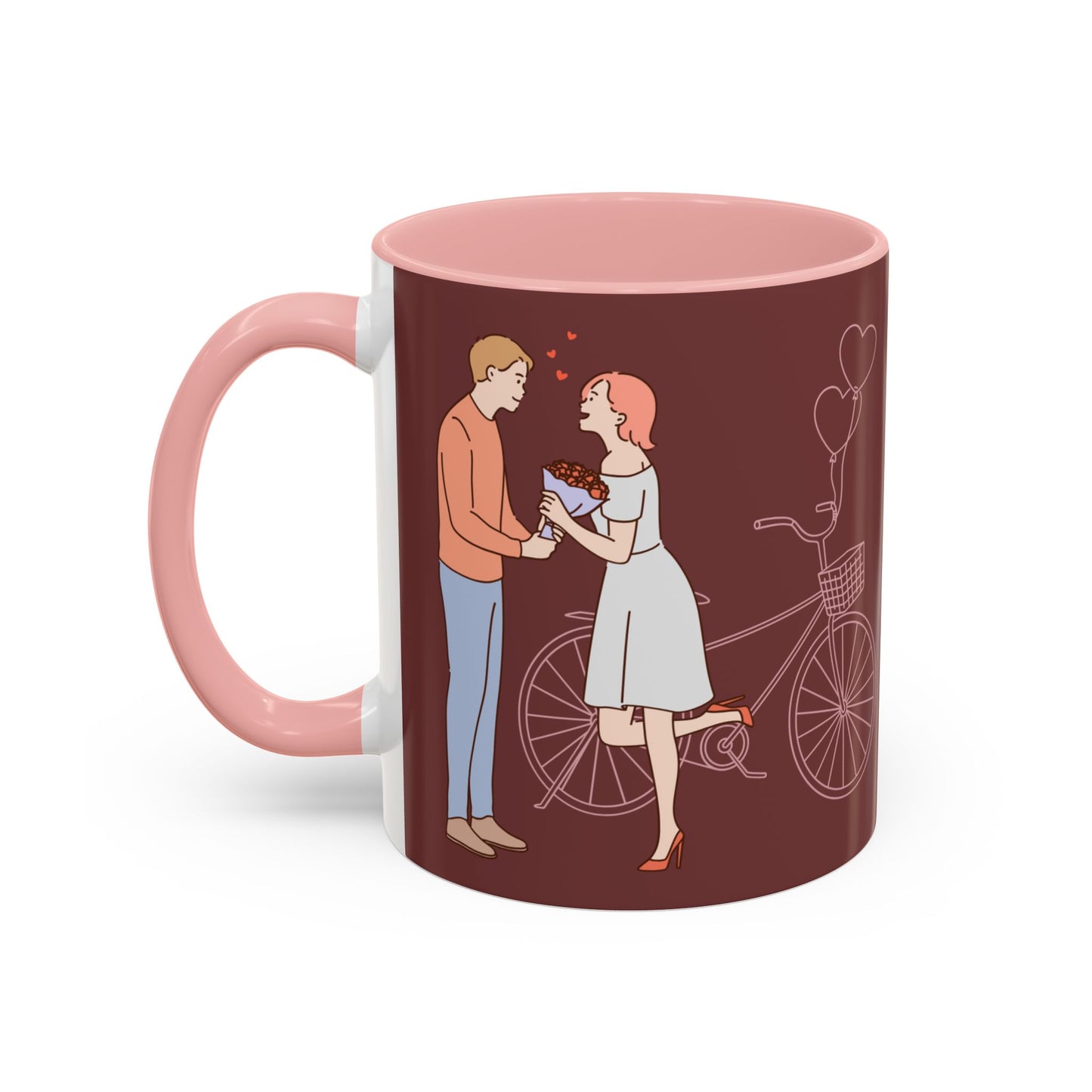 Couple, I Love You Every Day, Not Just On Valentine's Day - Accent Coffee Mug (11, 15oz) - 11134