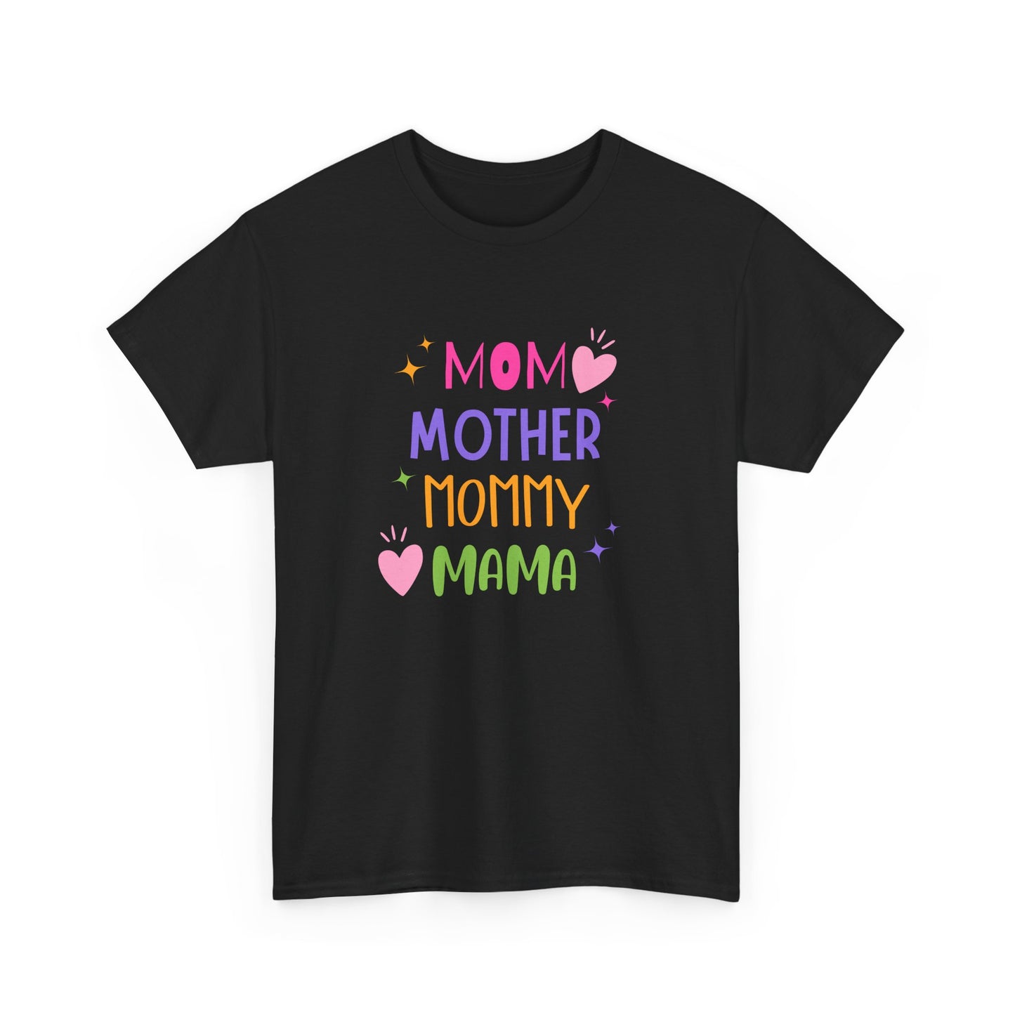 Mom, Mama, Mummy, Mother - Unisex Heavy Cotton Tee - 11715