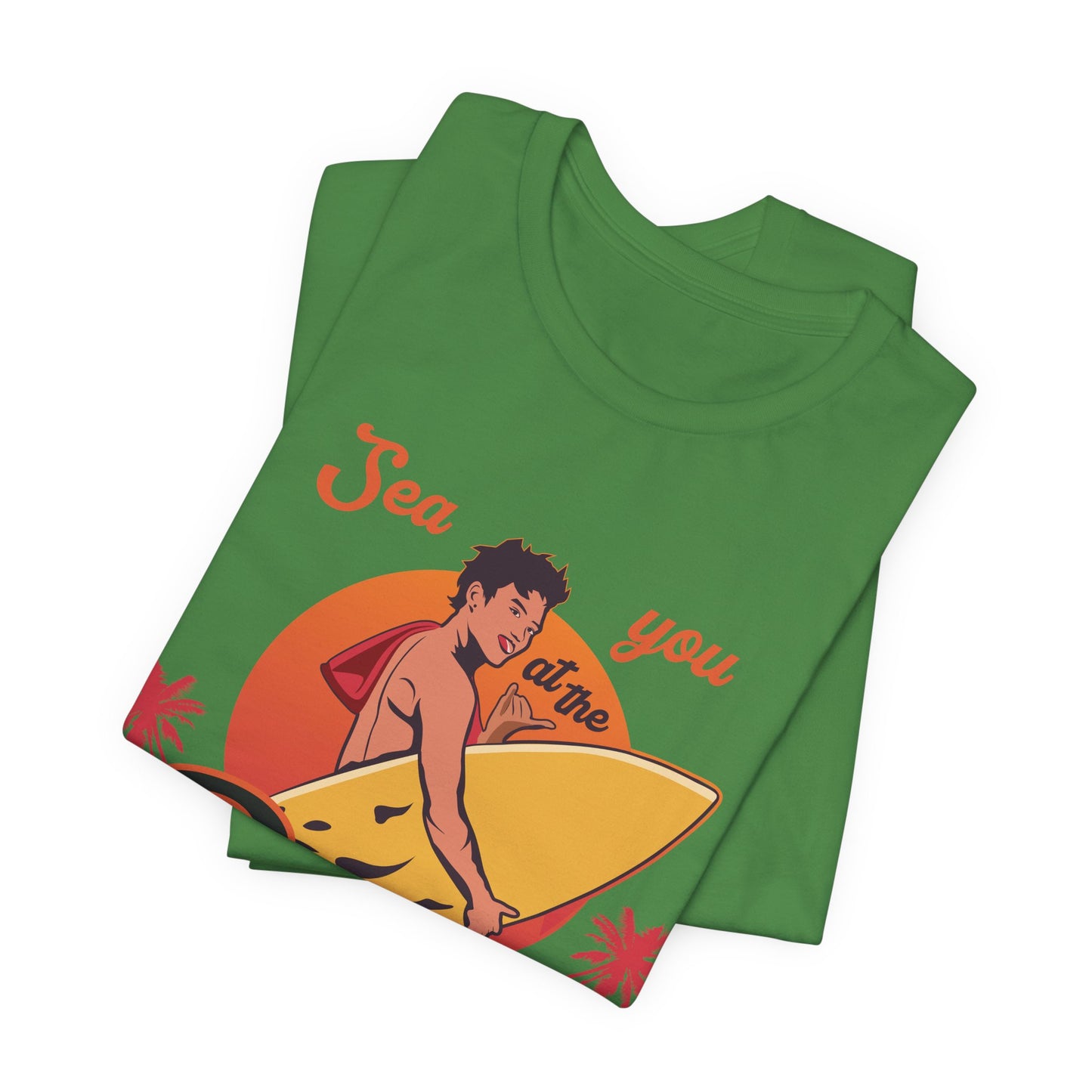 See You At The Beach - Unisex Jersey Short Sleeve Tee - 13138