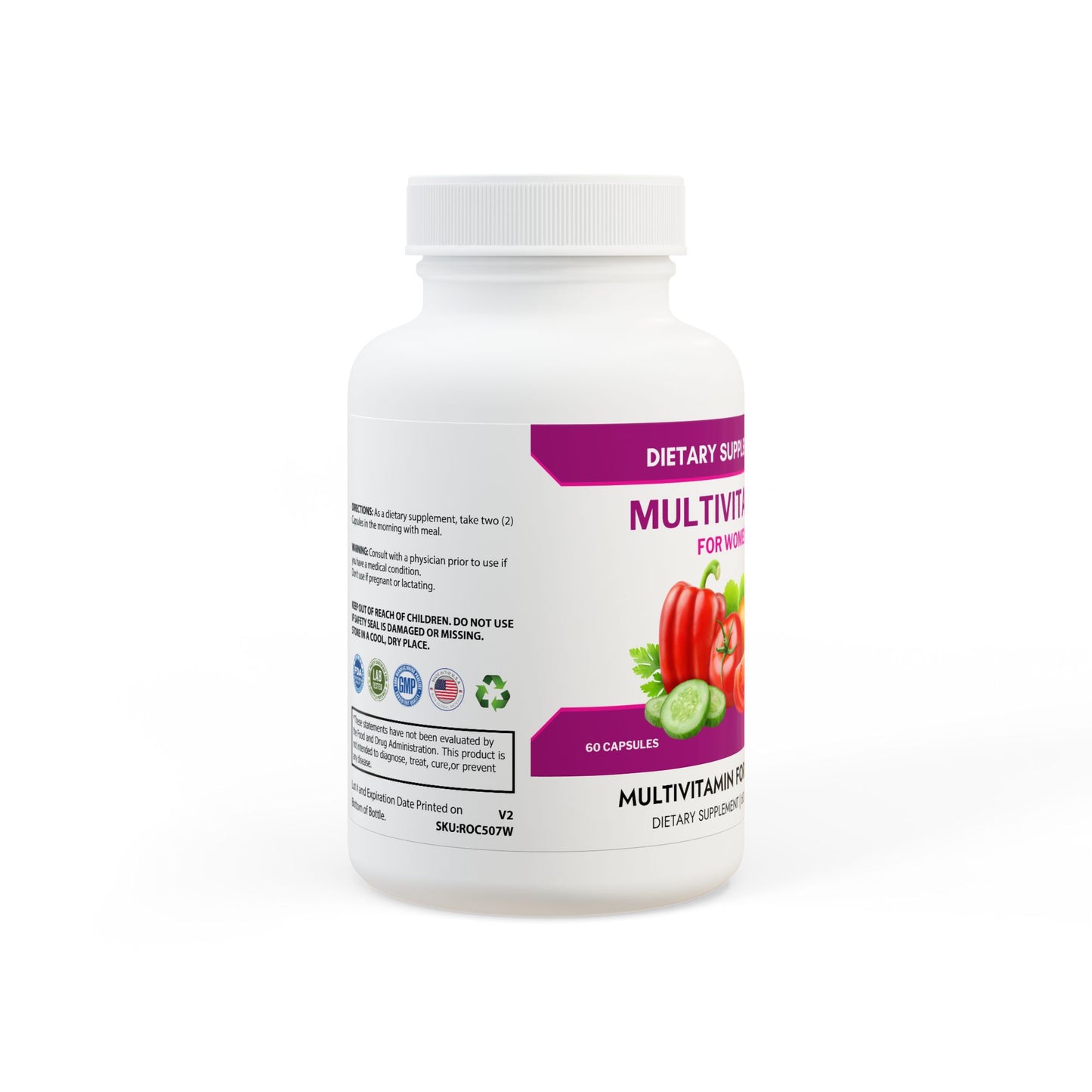 Multivitamin for Women Supplement (60 Capsules)