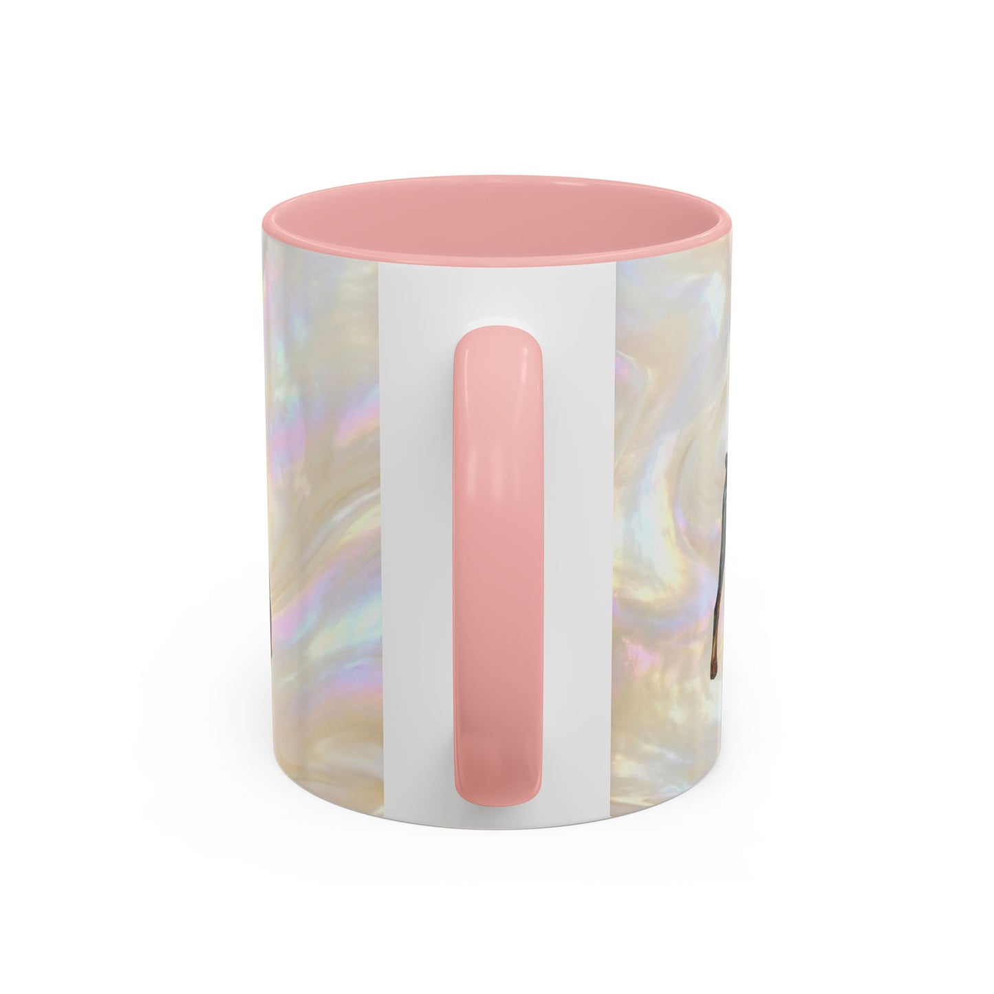 Doberman Accent Coffee Mug -Stained Glass Style (11/15oz) - 14629