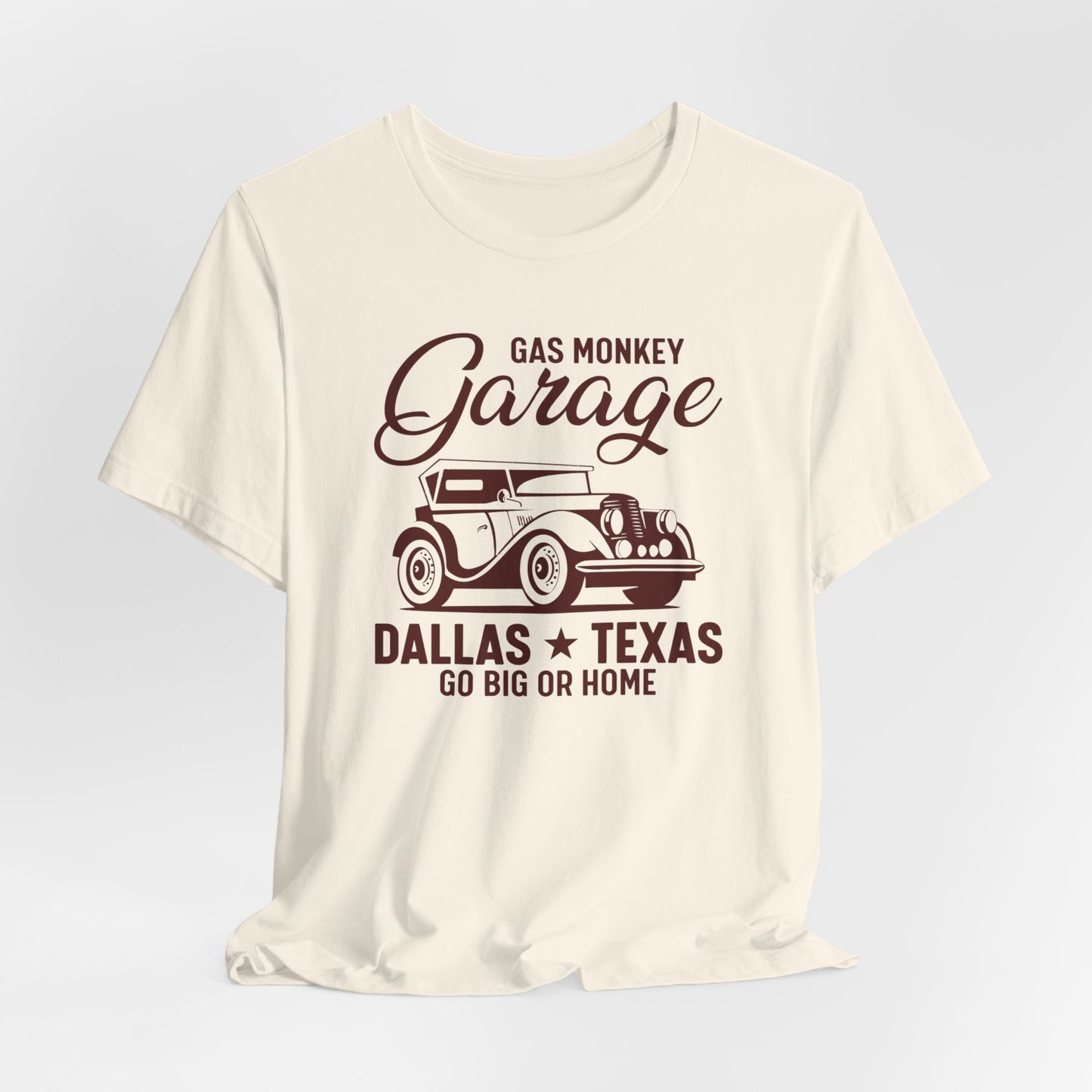 Gas Monkey Garage, Go Big or Home - Unisex Jersey Short Sleeve Tee