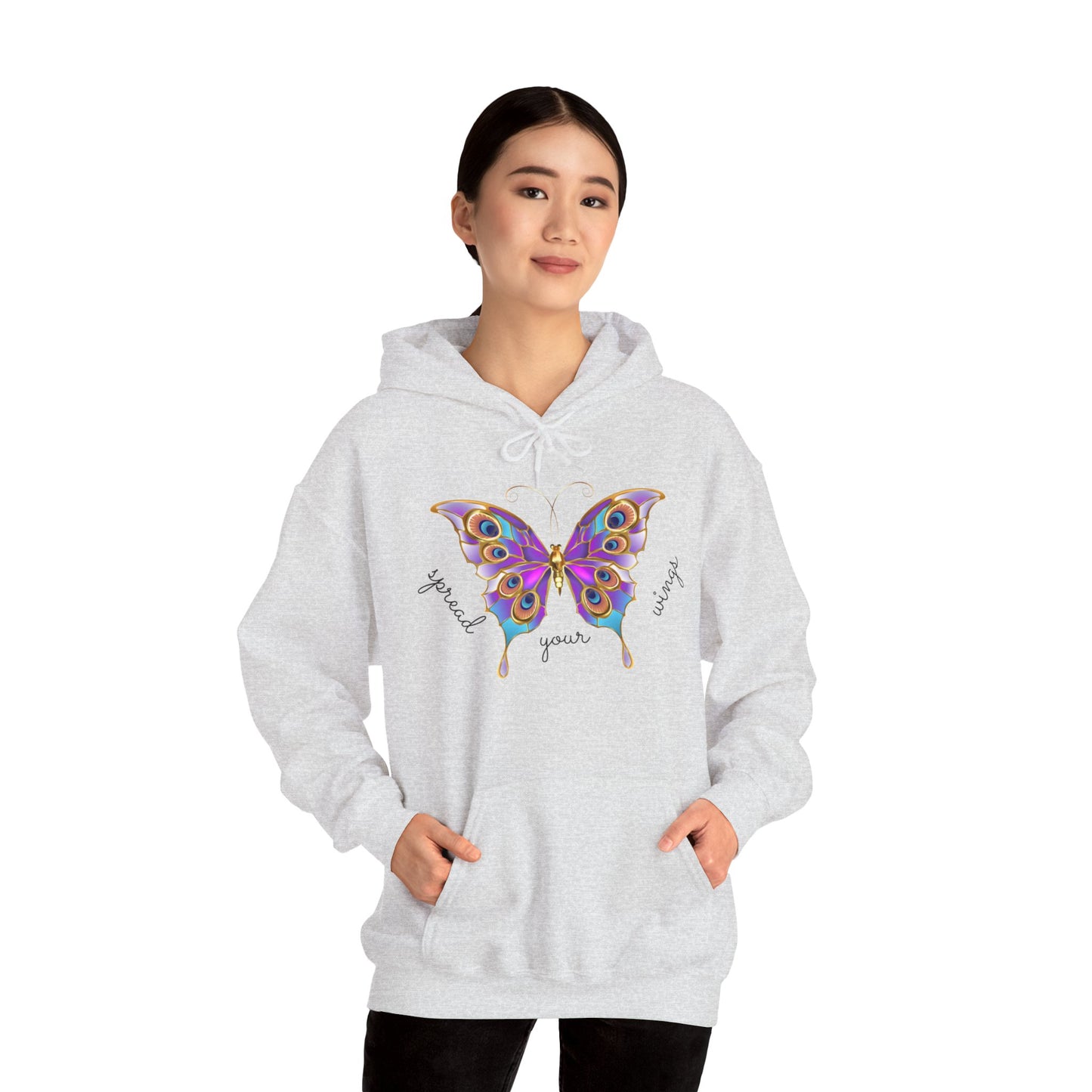 Spread Your Wings -  Unisex Heavy Blend™ Hooded Sweatshirt