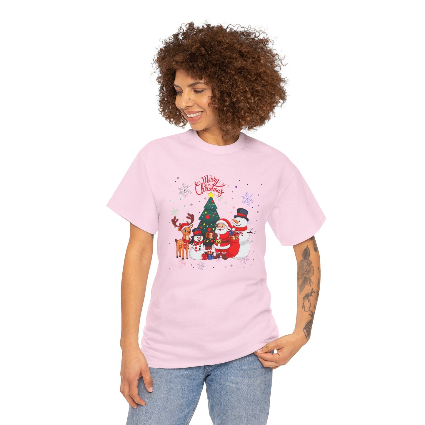 Merry Christmas - Unisex Heavy Cotton Tee