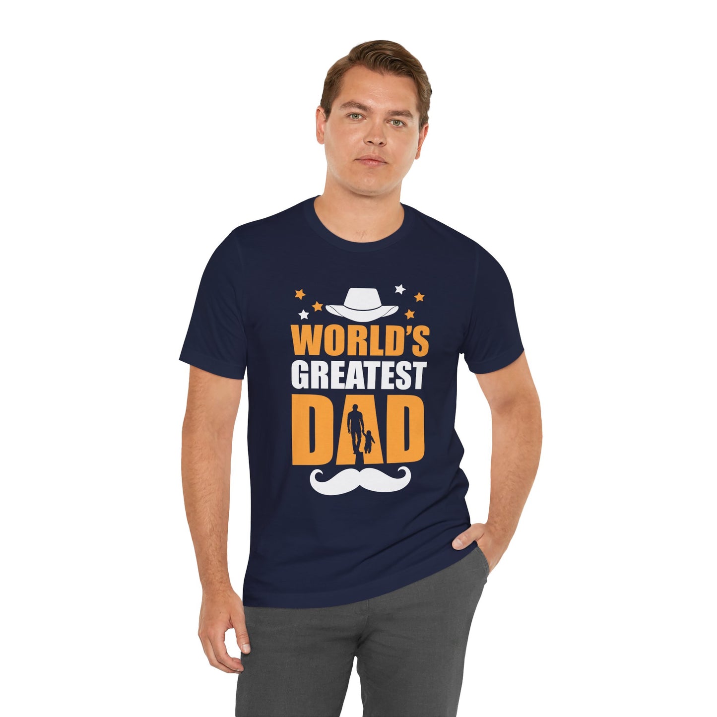 World's Greatest Dad - Unisex Jersey Short Sleeve Tee - 13740