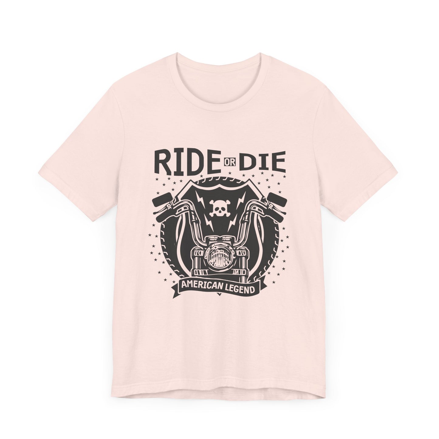 Ride or Die, American Legend - Unisex Jersey Short Sleeve Tee - 13261