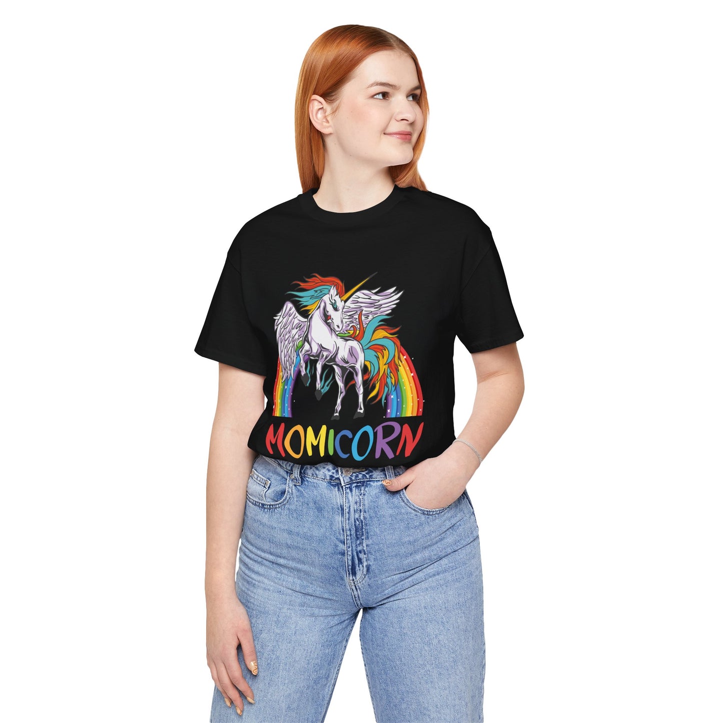Momicorn - Unisex Jersey Short Sleeve Tee - 13065