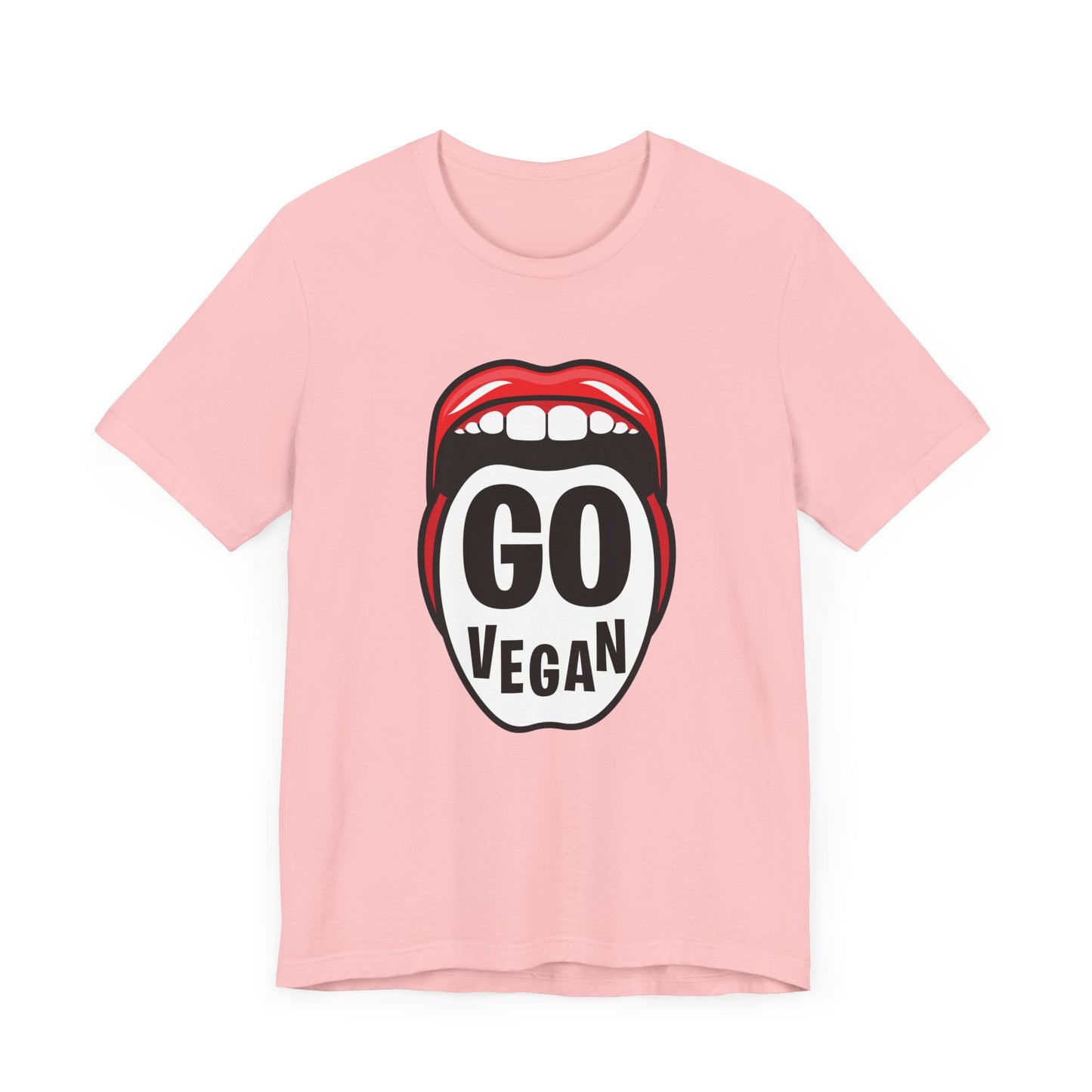 Go Vegan - Unisex Jersey Short Sleeve Tee