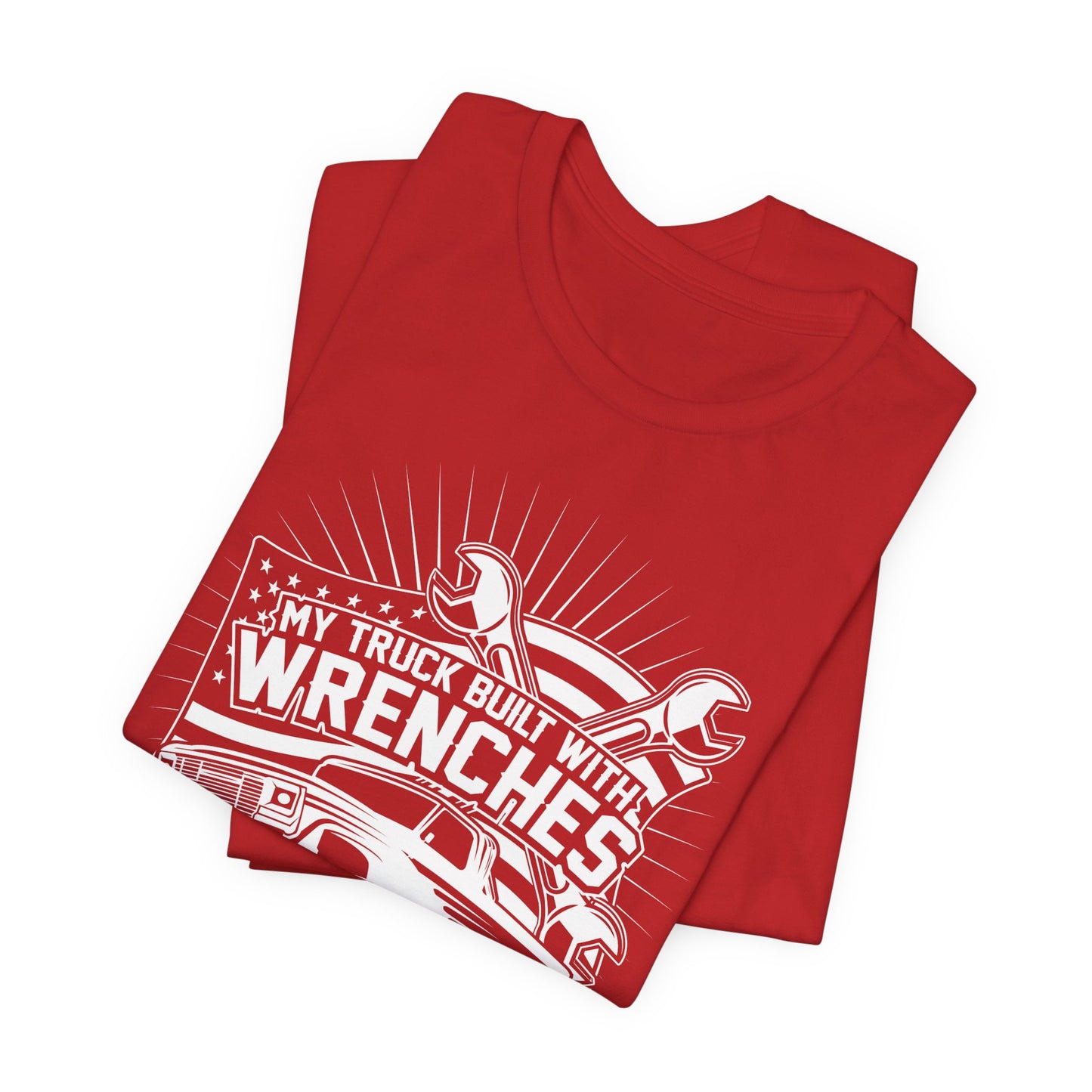 My Truck Built With Wrenches - Unisex Jersey Short Sleeve Tee - 12606