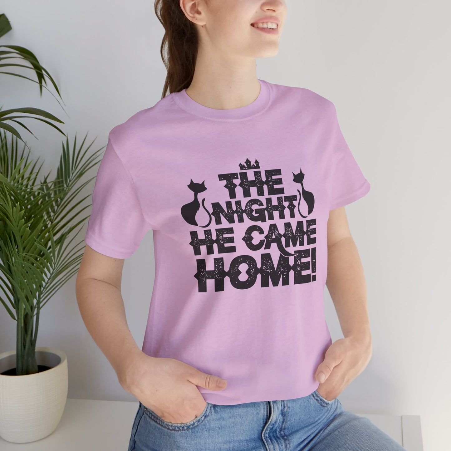 Halloween: The Night He Came Home! - Unisex Jersey Short Sleeve Tee - 12358