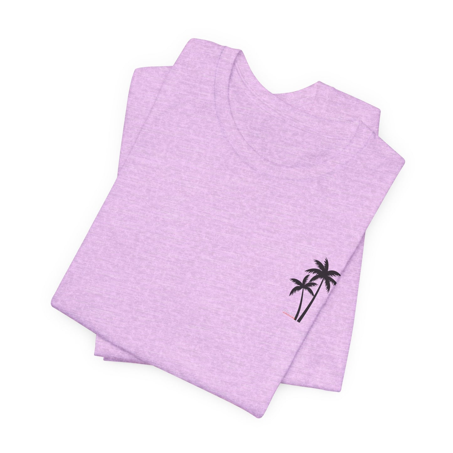 Summer, Palm Tree - Unisex Jersey Short Sleeve Tee - 13317