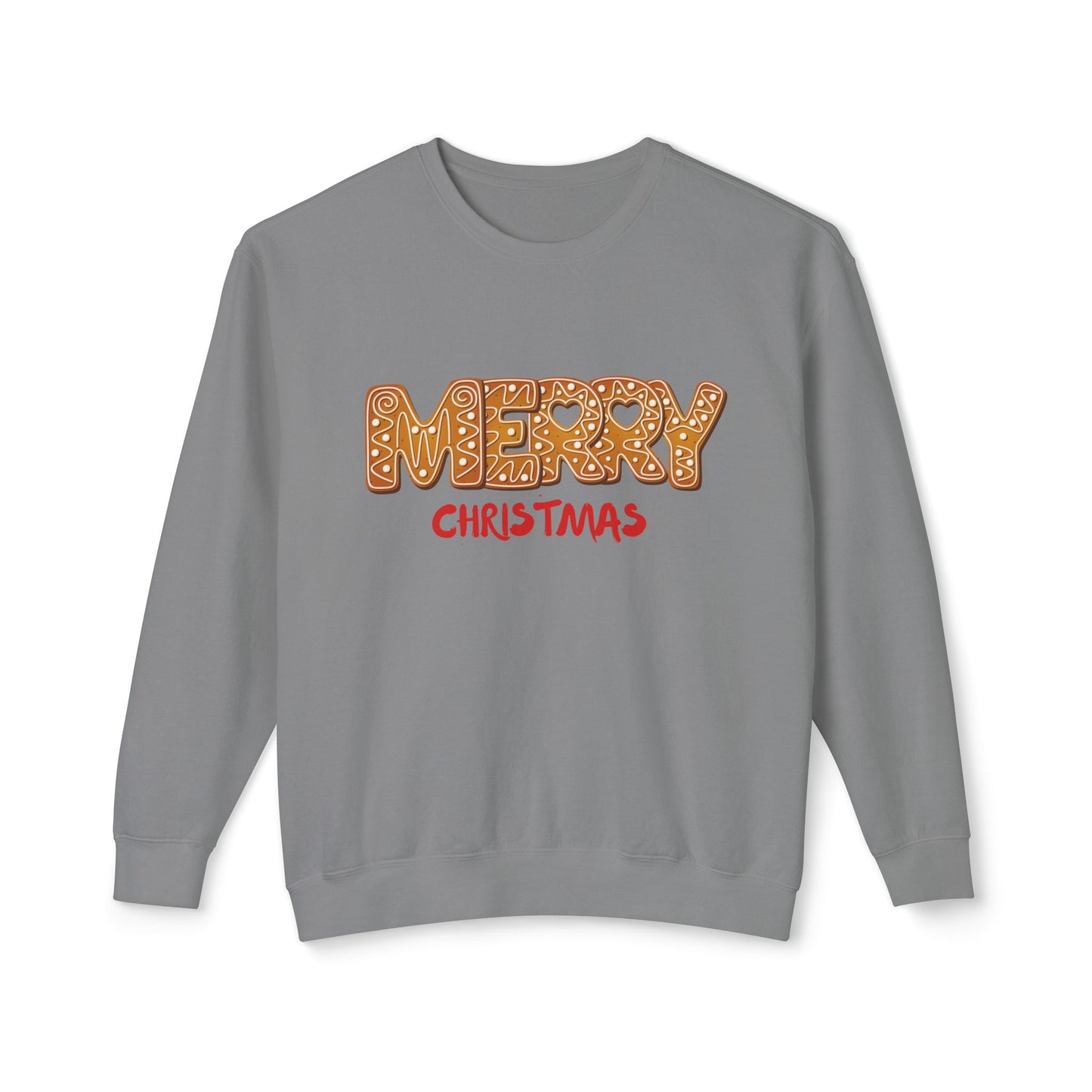 Merry Christmas - Unisex Lightweight Crewneck Sweatshirt