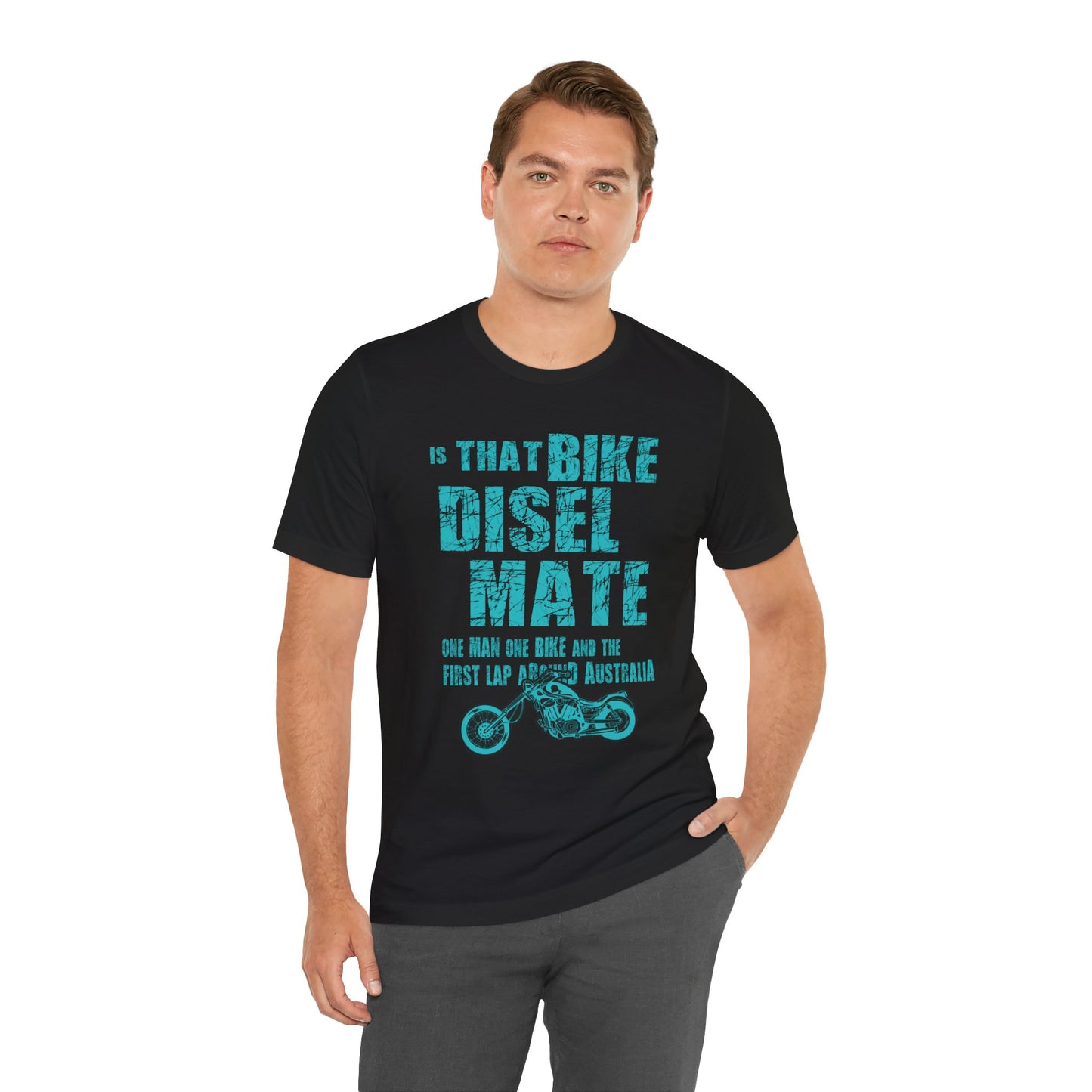 Is That Bike Diesel, Mate? - Unisex Jersey Short Sleeve Tee