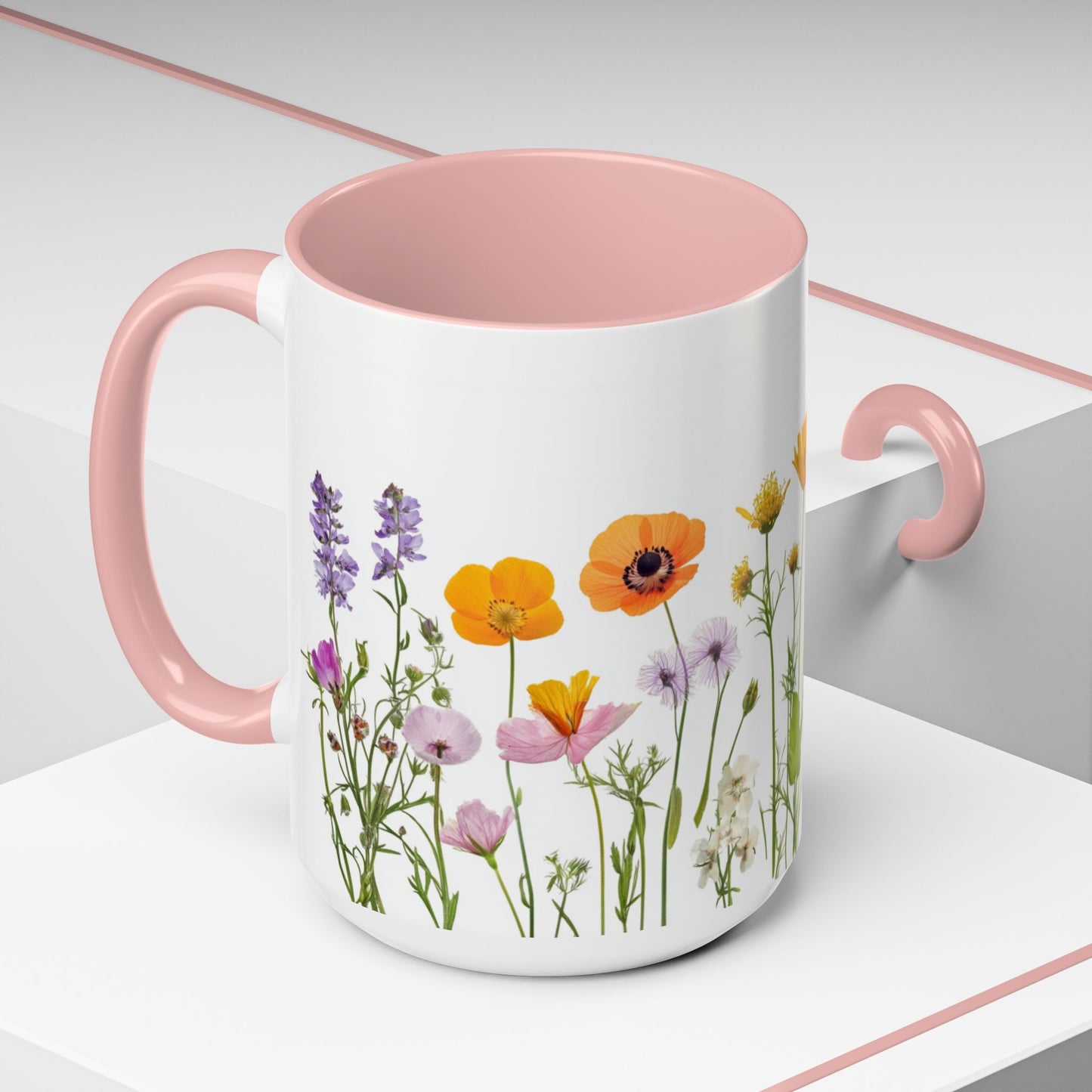 Wild Flowers - Accent Coffee Mug (11, 15oz) - 10401