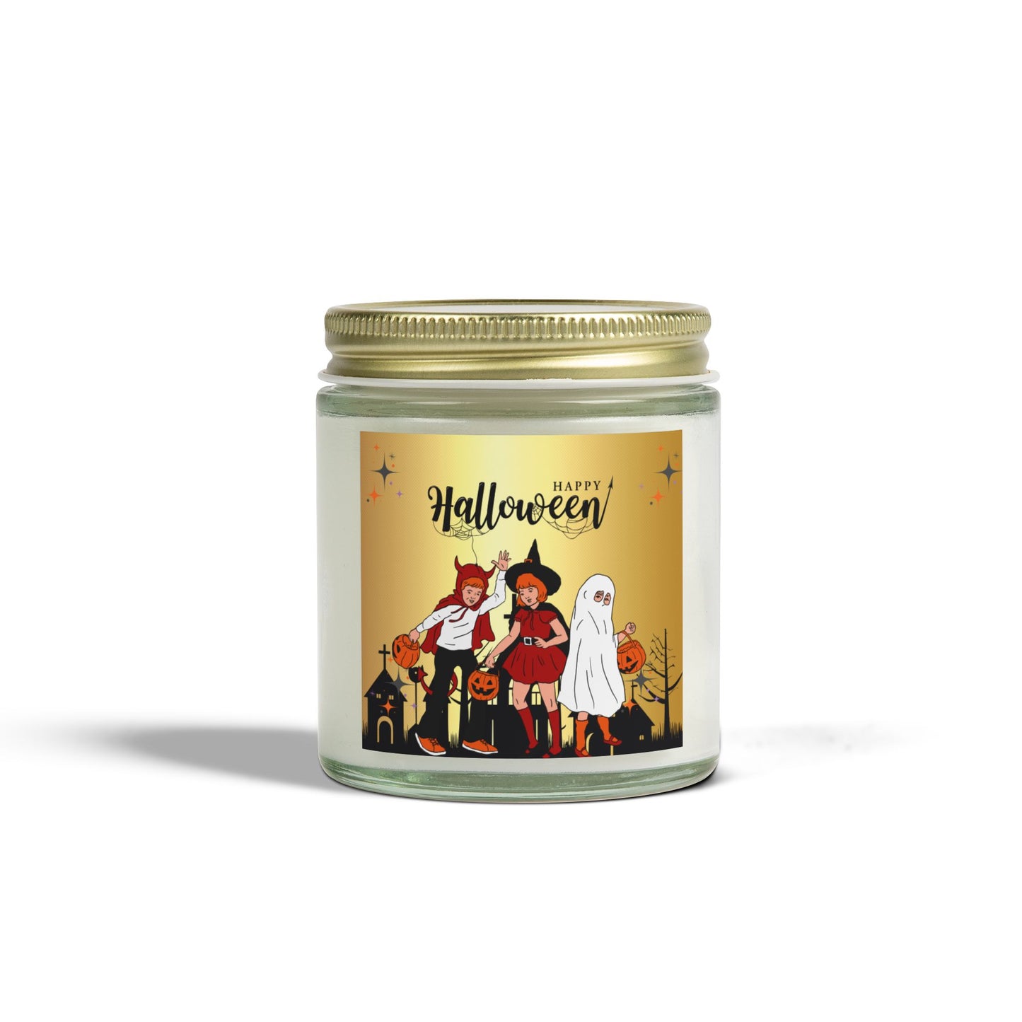 Kids, Happy Halloween - Coconut Apricot Wax (4oz, 9oz)