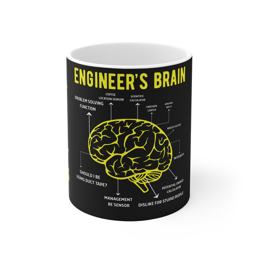 Engineer's Brain - Mug 11oz