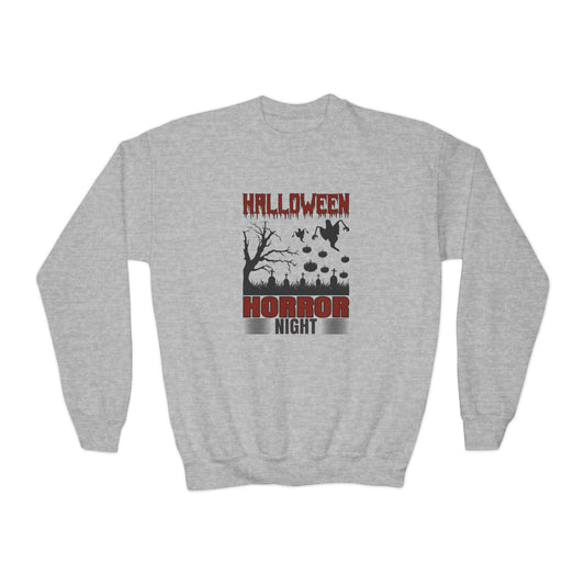 Halloween Horror Night - Youth Crewneck Sweatshirt