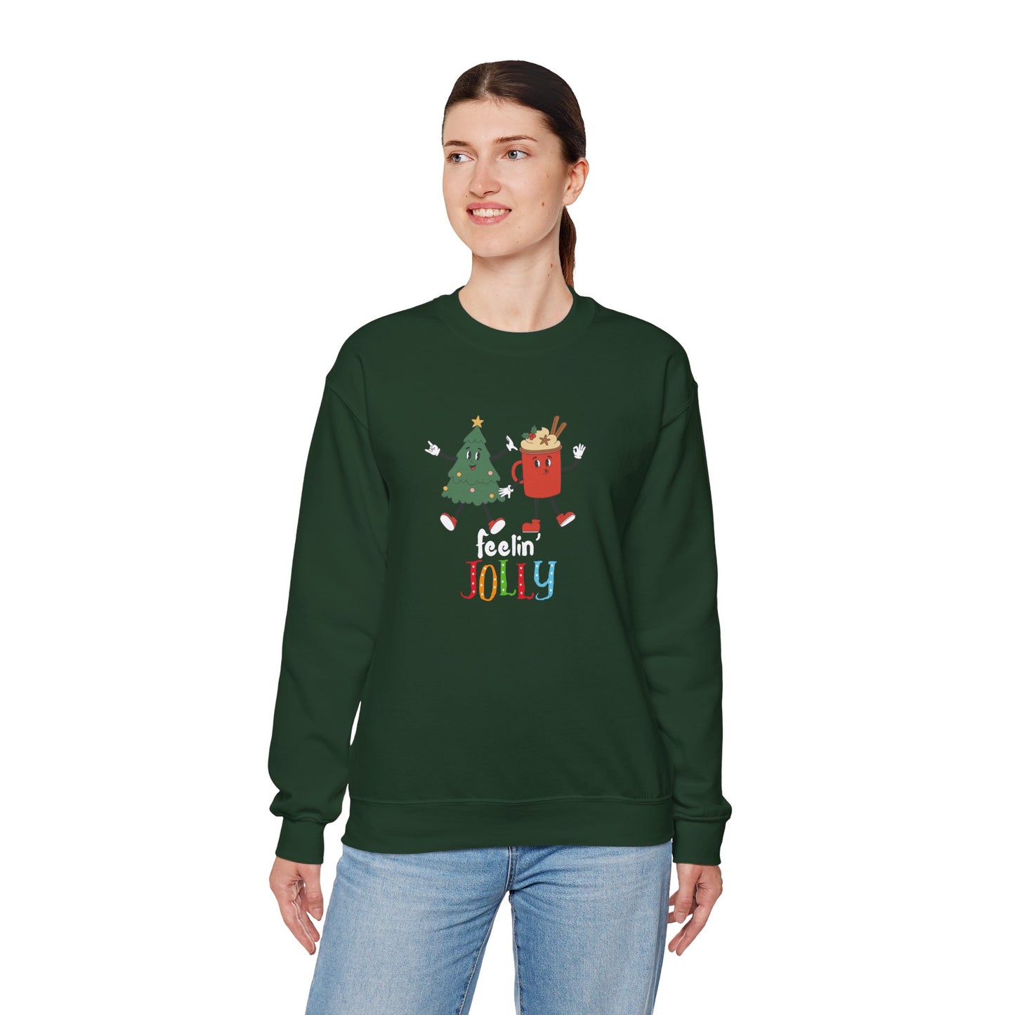 Feeling Jolly - Unisex Heavy Blend™ Crewneck Sweatshirt - 10014