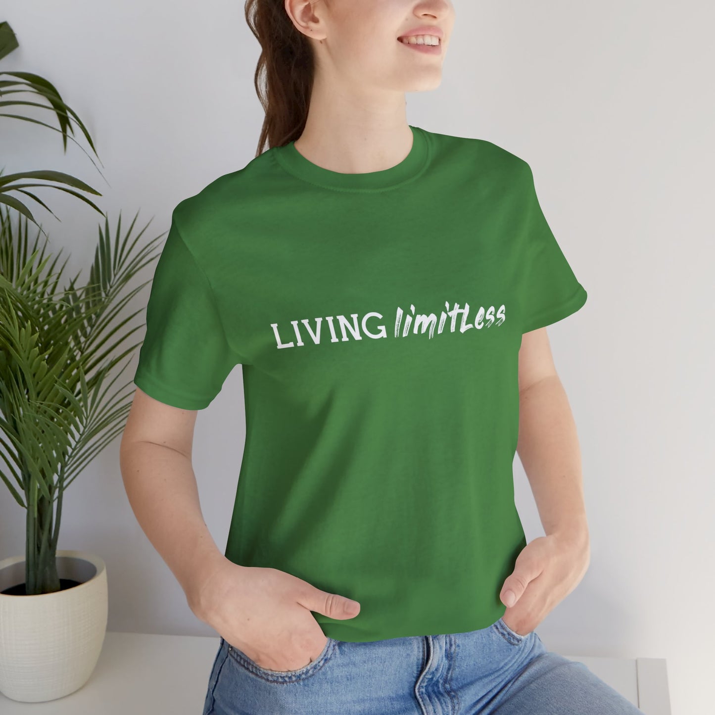 Motivational: Living Limitless - Unisex Jersey Short Sleeve Tee